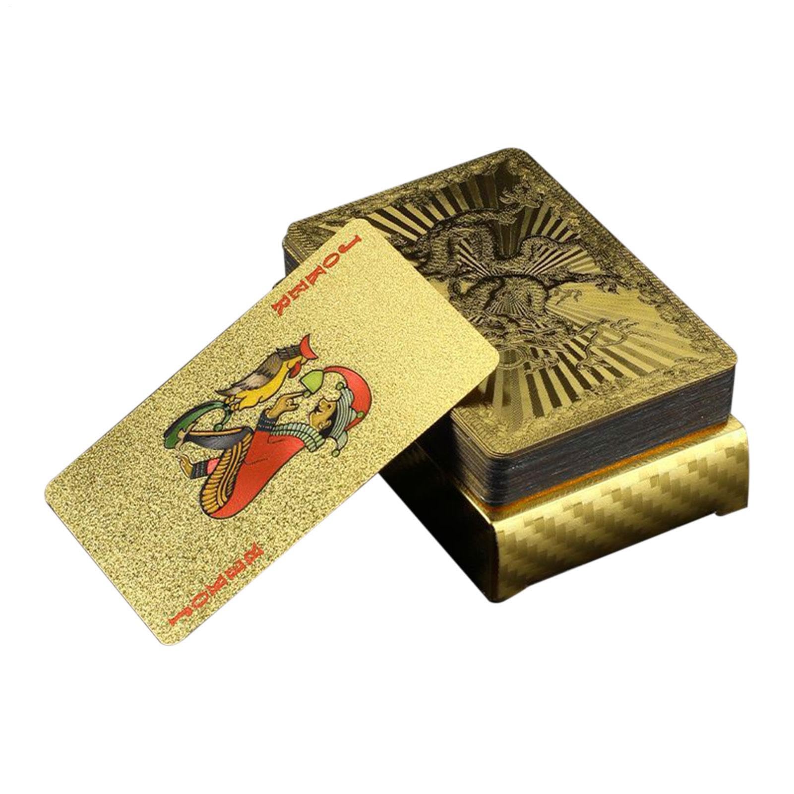 Cartas De Poker Mesa de Portátil para Cartas de PVC | Impermeável Mesa de Diversão para Entretenimento Diário, Eventos Corporativos, Festas de