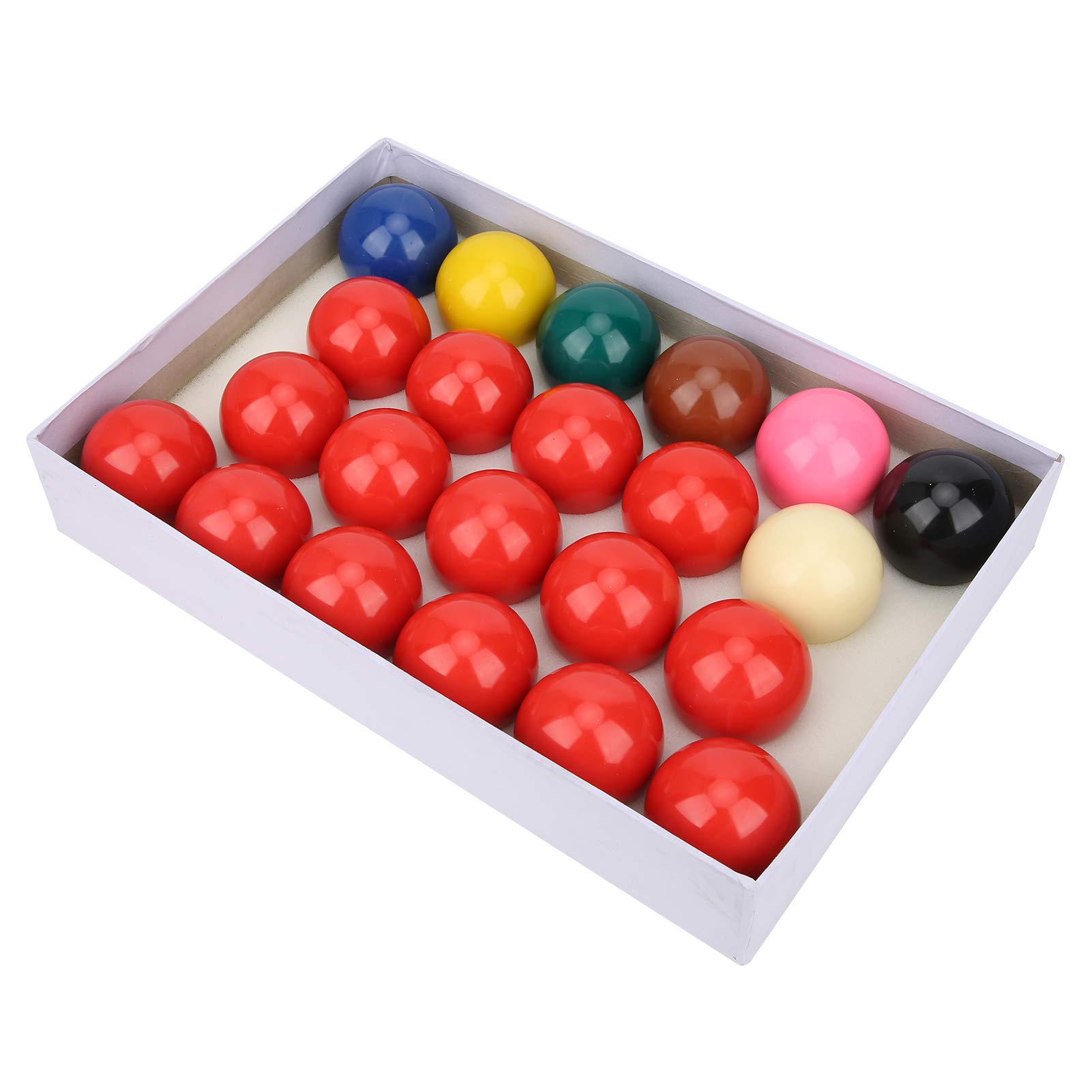 22pcs 52,5 Mm Bolas de Piscina de Resina Definir Bolas de Mesa de Bilhar de Sinuca, Bom Trabalho, Brilho Brilhante, Confortável Com Sensação de Bola de Jogo Oficial, Bilhar
