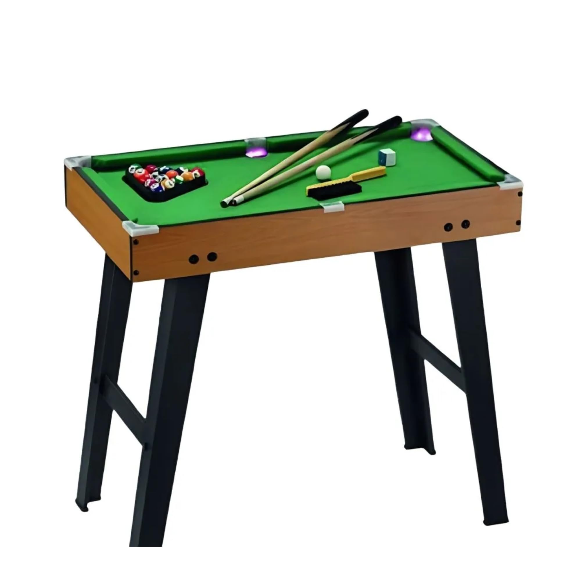 Brinquedo Infantil Mesa de Sinuca Master em Madeira com Led Zippy Toys - 11112