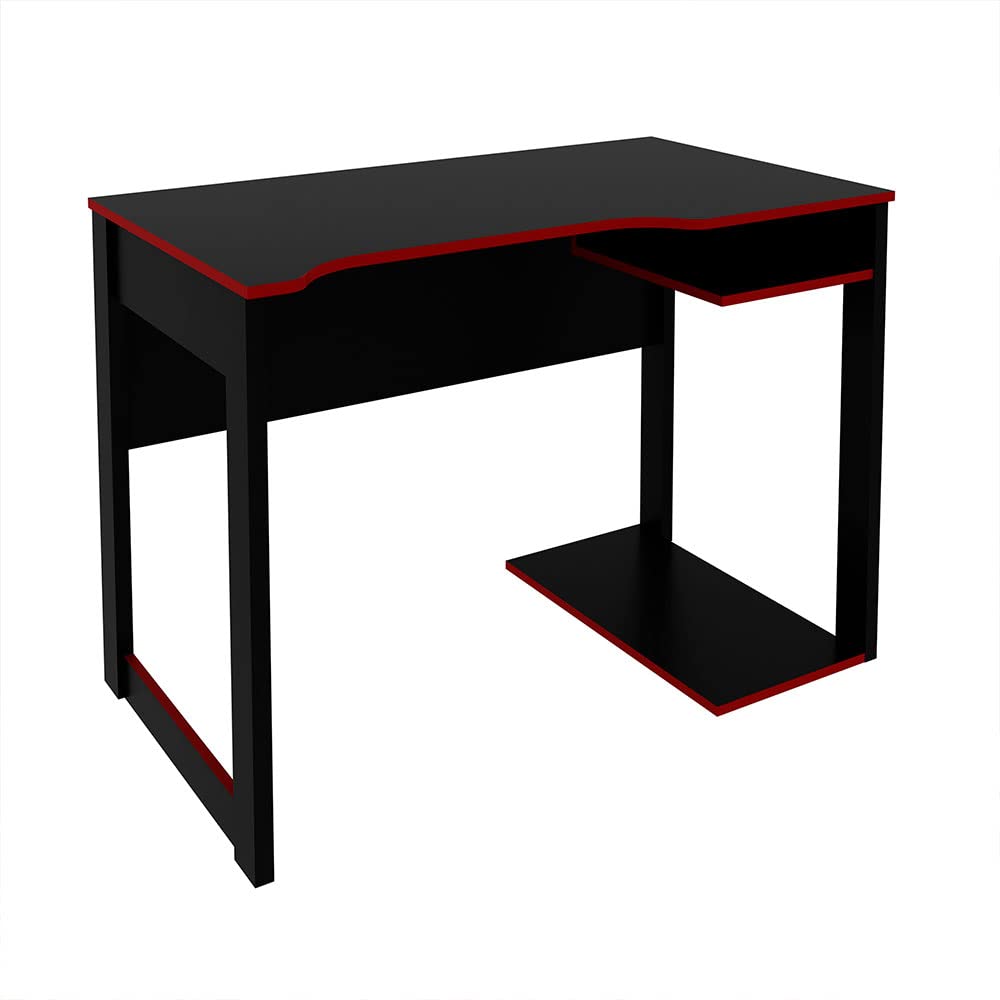 Tecno Mobili Mesa Gamer Tecnomobili ME4161 Preto/Vermelho