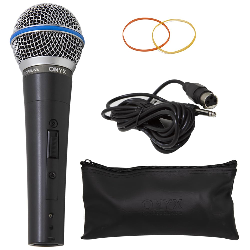 Microfone Dinâmico com Fio TK 58C Onyx