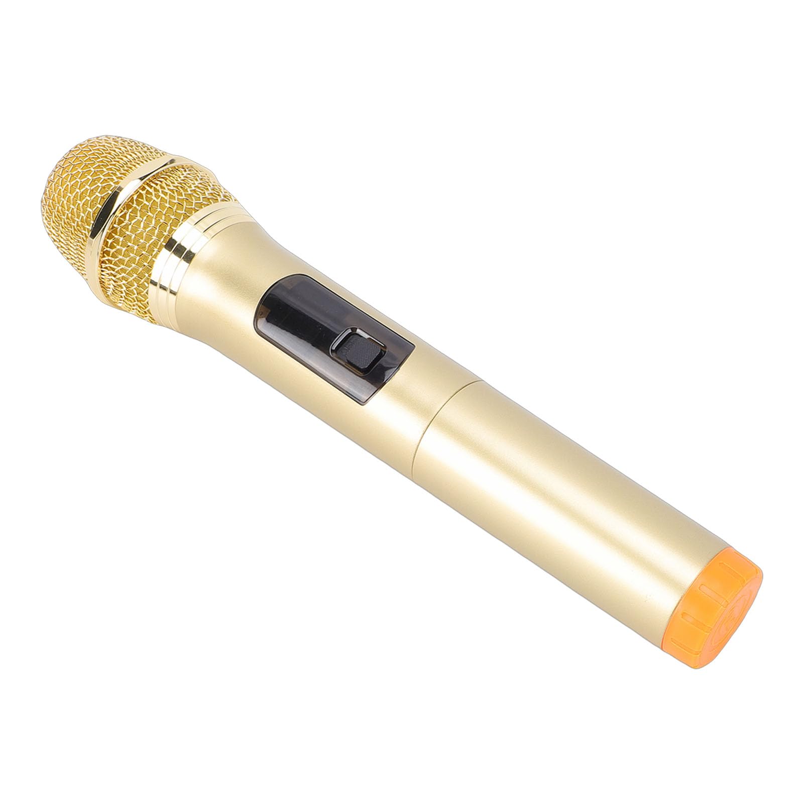 Estink Microfone Sem Fio, Microfone Sem Fio Portátil Dinâmico 2.4G Com Receptor USB, Alcance de 20 M, Captação Vocal Nítida, Emparelhamento Automático, para Palco de karaokê, Alto-falante Externo,