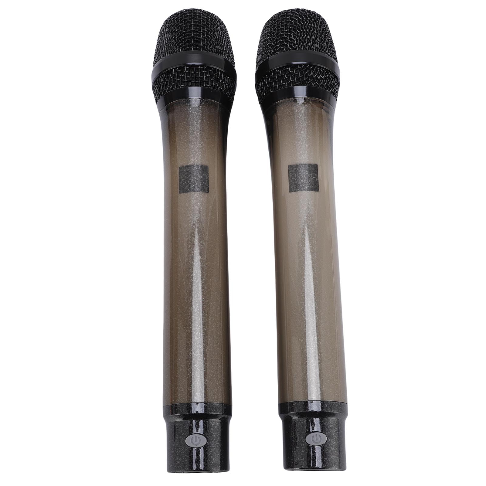 Cryfokt Microfone Sem Fio de Mão Com Receptor, Iluminação RGB | Microfone dinâmico para canto, shows de palco, fala, plug and play, recarregável, alcance de 30 m