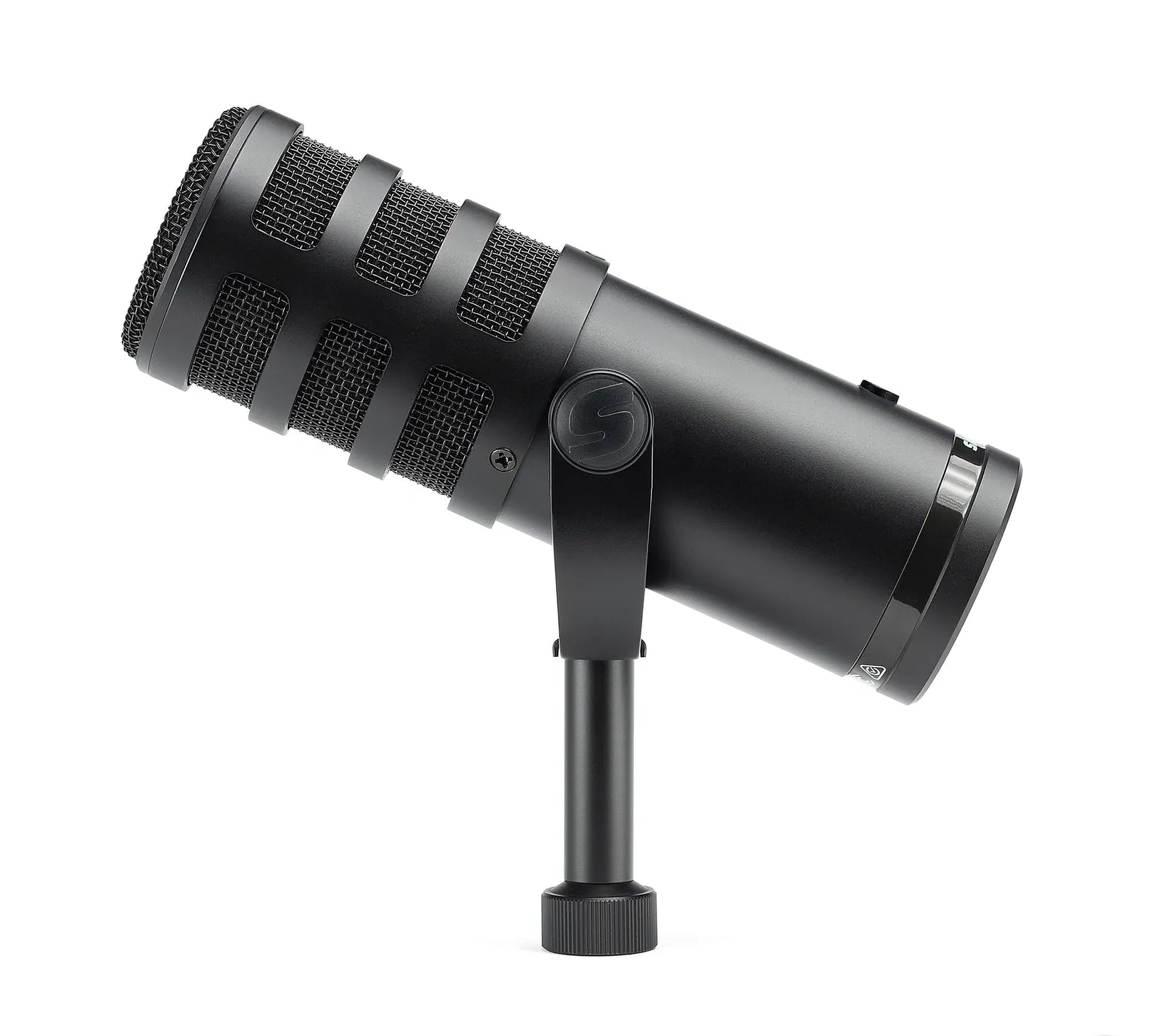 Microfone XLR/USB Dinâmico Cardioide Com Cabo USB-C/USB-C, adaptador USB-C fêmea/USB-A E windscreen Samson Q9U SAQ9U