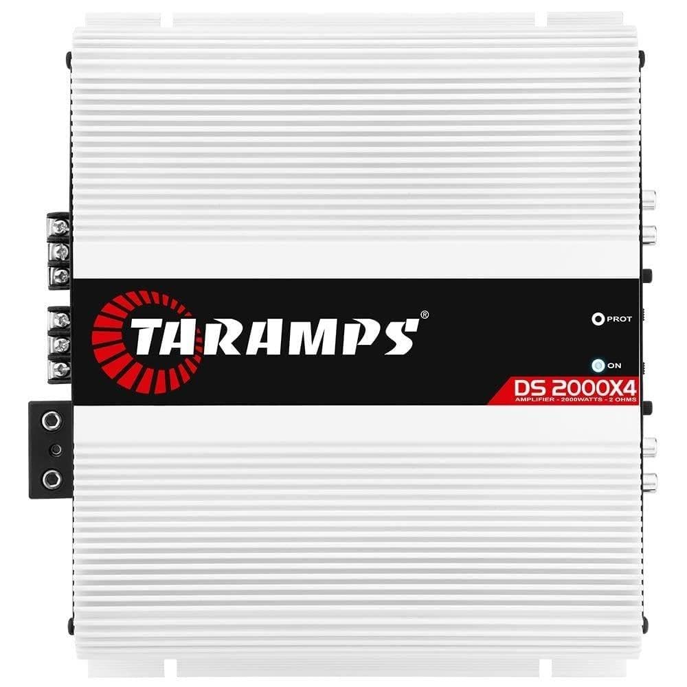 Módulo Taramps DS 2000x4 2 ohms 2000 W RMS 4 Canais Amplificador Som Automotivo