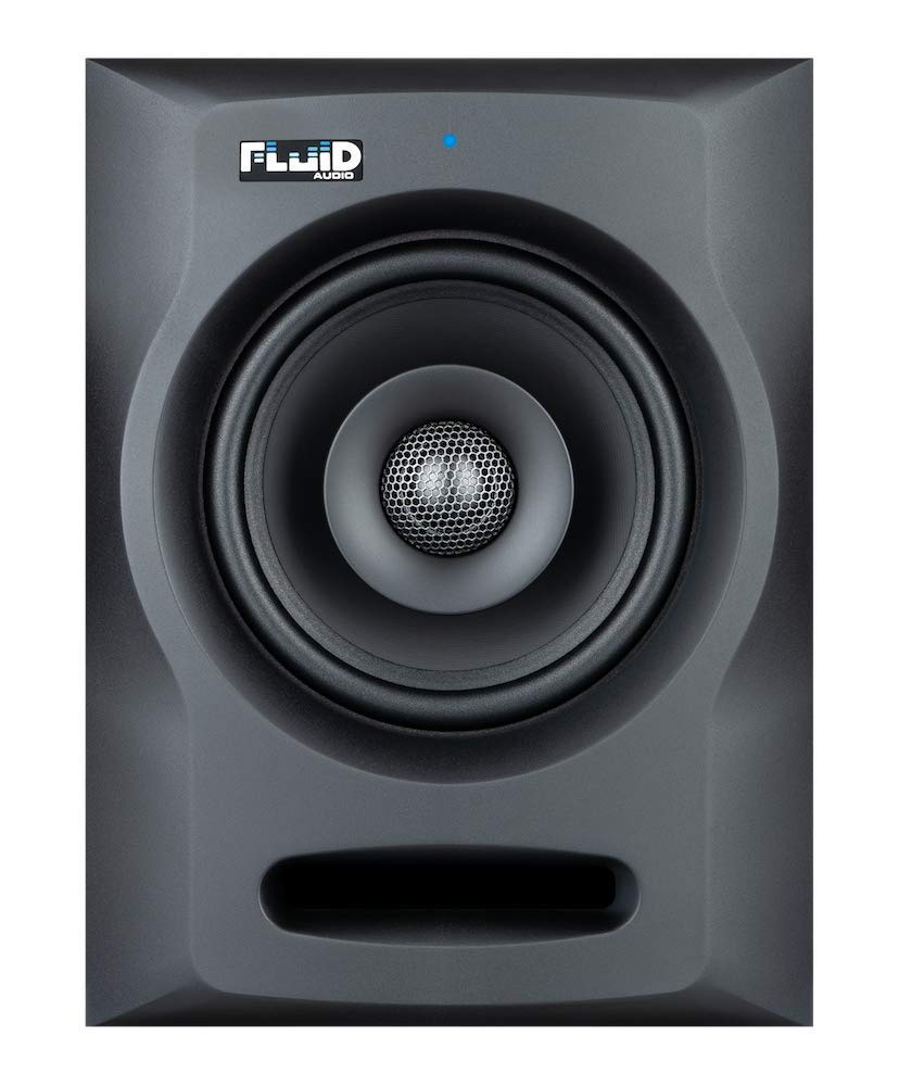 Fluid Audio Fx50: Monitor De Referência Coaxial De Fonte De Ponto Único De 5", Biamplificado 90W 49Hz - 22Khz (+/- 3Db) Preto