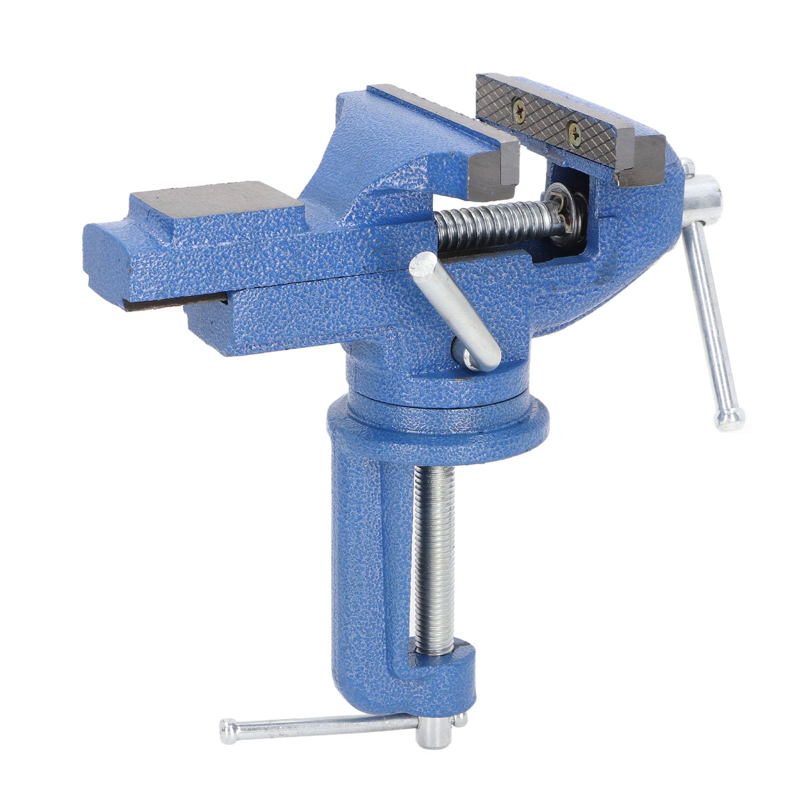 Akozon Morsa de Bancada para Serviço Pesado Mandíbula de 80 Mm Com Rotação de 360° - Braçadeira de Torno de Mesa Universal para Marcenaria, Aderência Forte e Construção Em Aço C45 Resistente à
