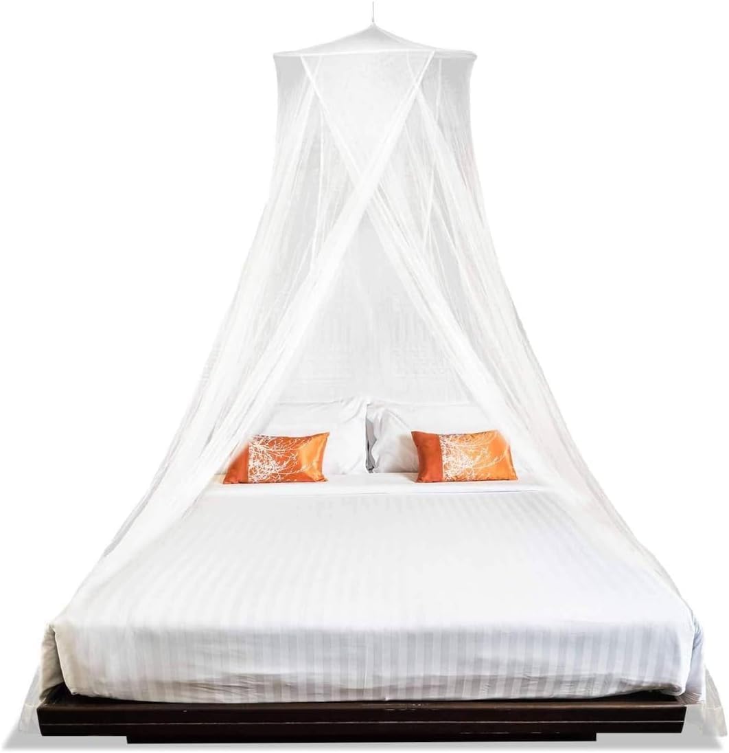 Mosquiteiro Volta ao Mundo de Teto para Cama, Queen e King