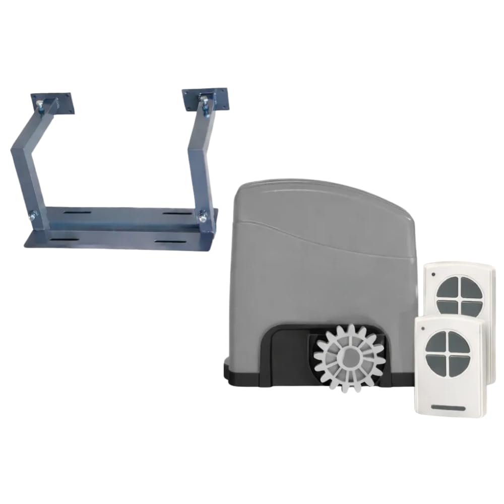 Kit Motor WiFi Portão Deslizante Izzy 300kg 220V com Suporte Aéreo Instalação Superior