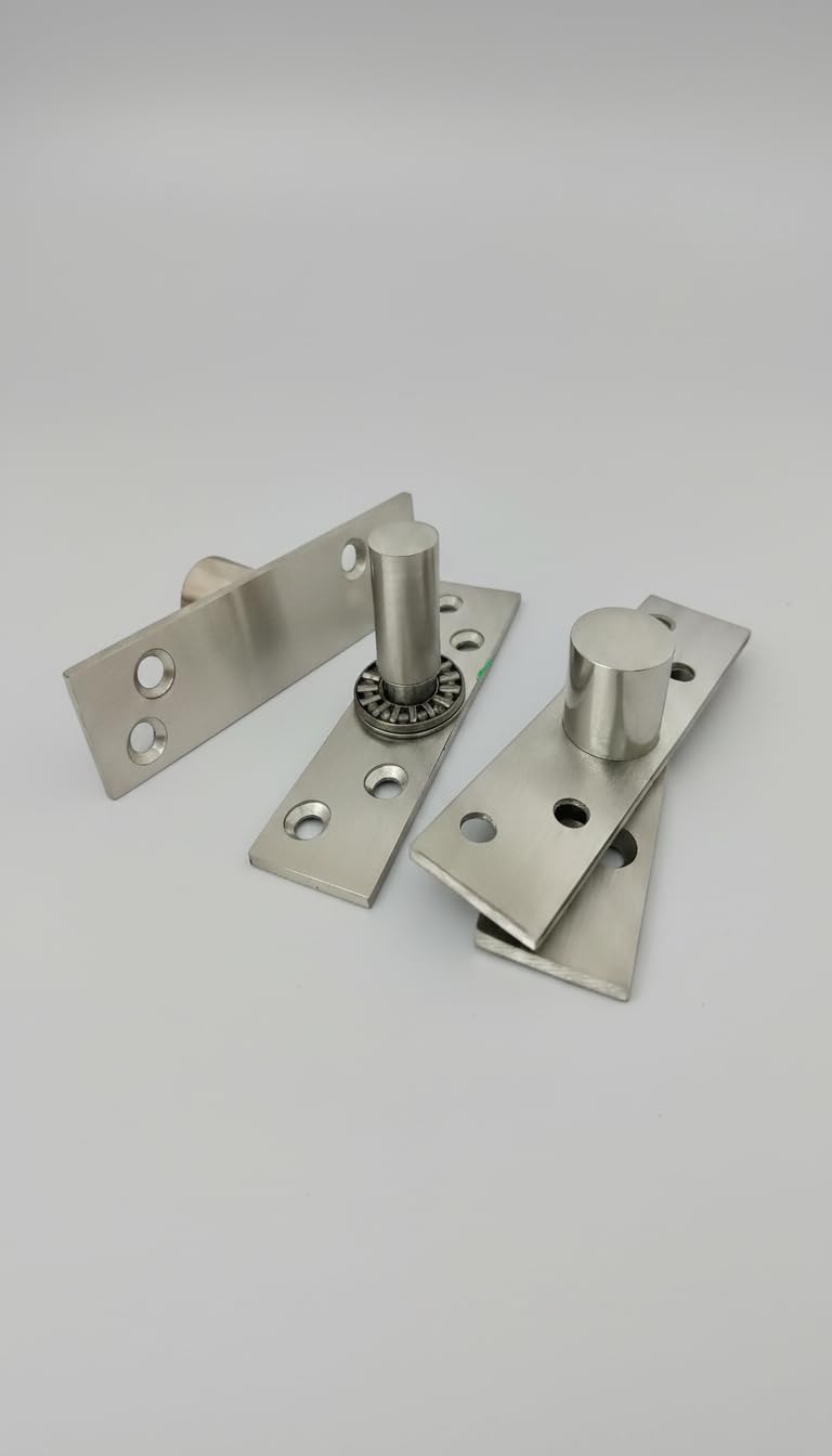 Dobradiça Pivô Pino Porta/Portão Aço Inox 304 150kg