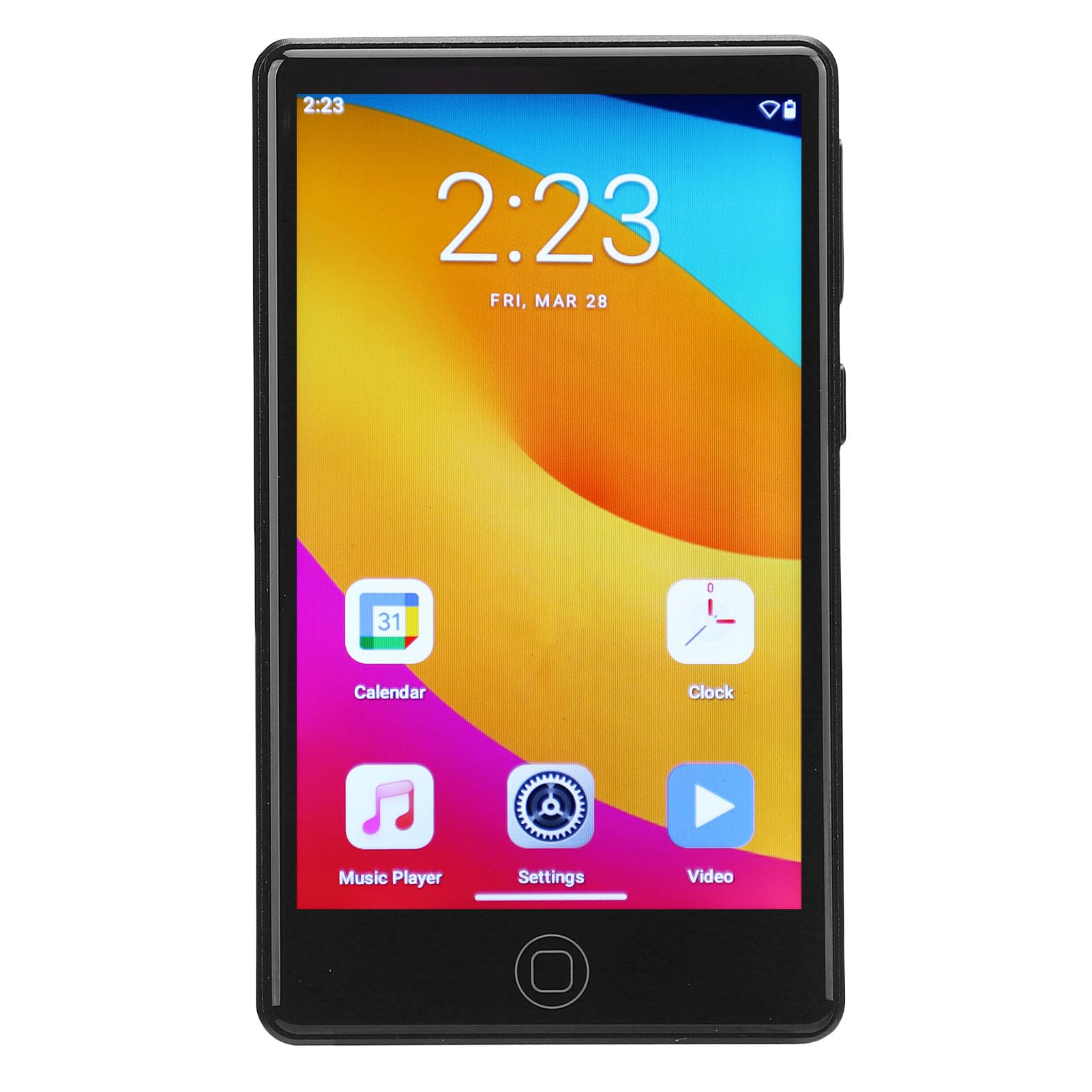 Mp3 Player Com Bluetooth Wifi, 32 GB de Música Com Tela de Toque de 4 Polegadas, Hifi Som Portátil Mp3 Mp4 Com Função de Livro Eletrônico para Android 14
