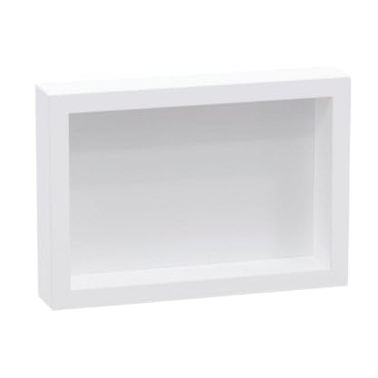 Nicho De Parede Sobrepor Branco 28x40 | Banheiro, Lavanderia