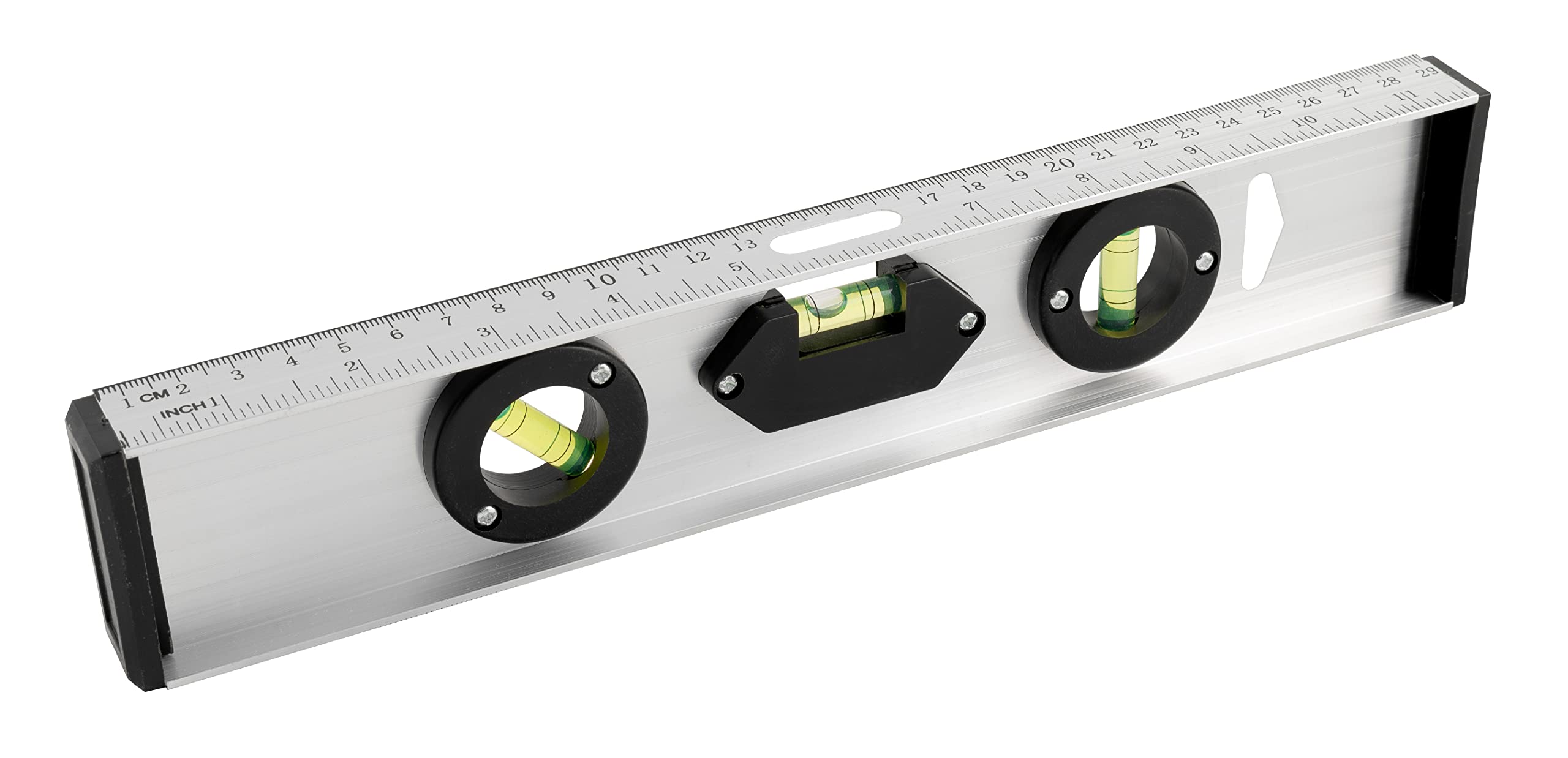 Eda Profissional Nível De Alumínio 3 Bolhas 30Cm 12'' Eda