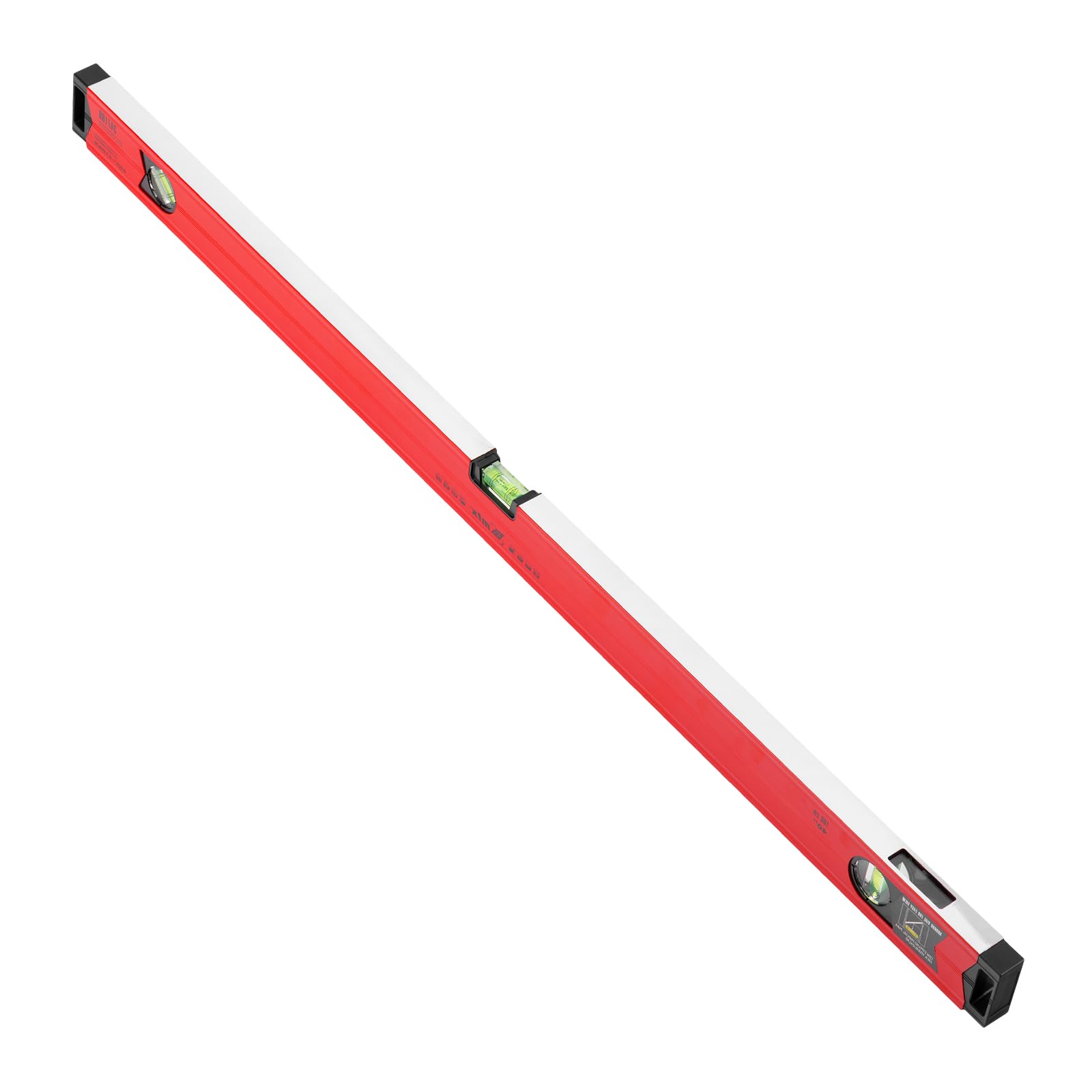 Mtx Nivel De Aluminio Pol. 40 1000 Mm 3 Bolhas 1 Bolha Com Espelho