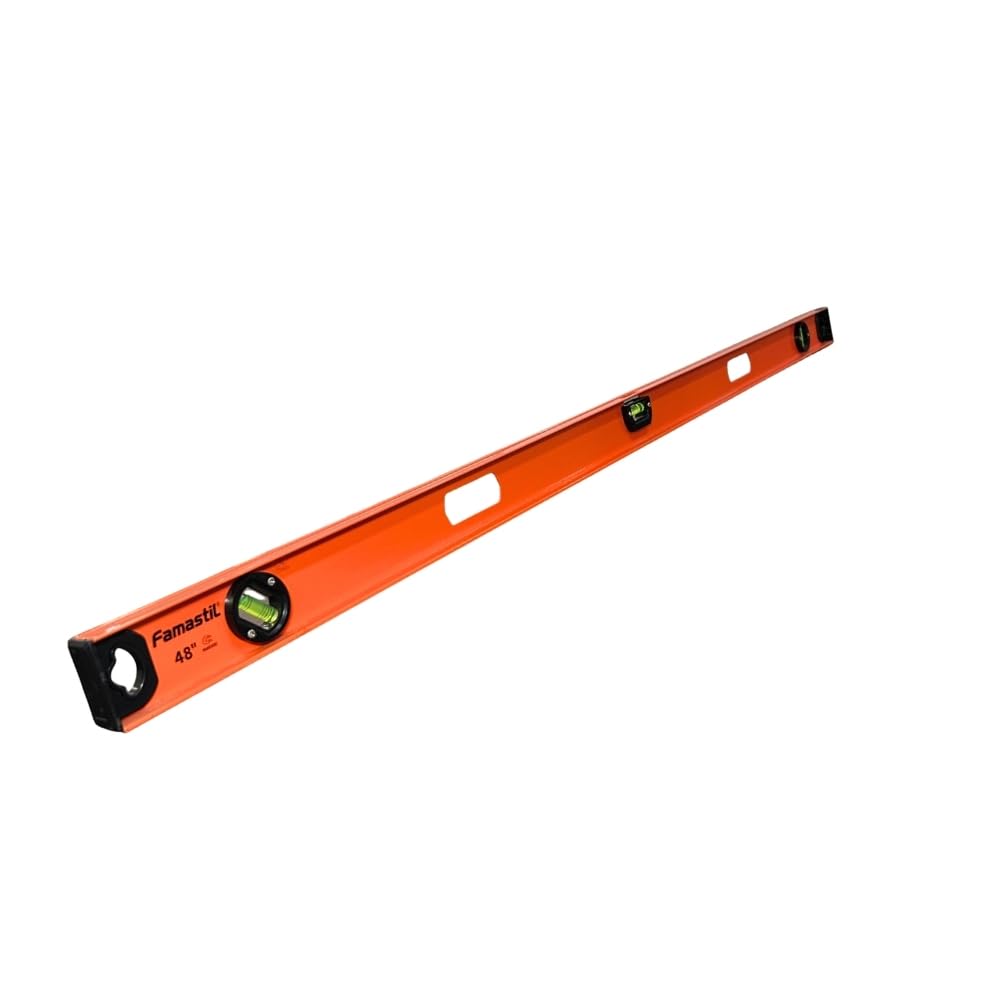 Nível Alumínio Magnético Famastil 122cm 48" 3 Bolhas