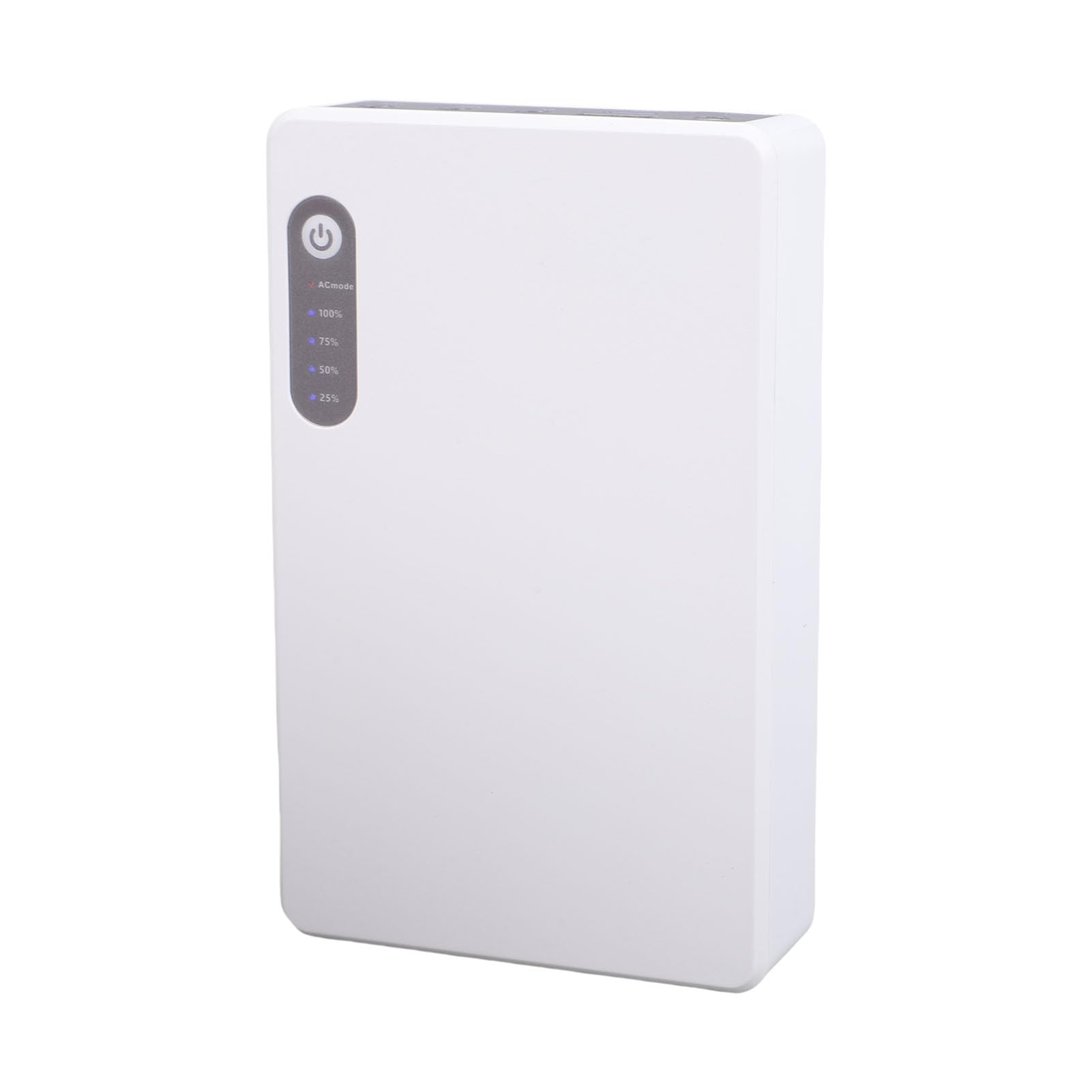 Fabater Fonte de Alimentação de Bateria de Backup Pequena UPS 10000mAh de Longa Duração para Câmera de Segurança de Modem Roteador, 3 Portas DC para Uso Versátil, Ideal para Home Office, Trabalho Em