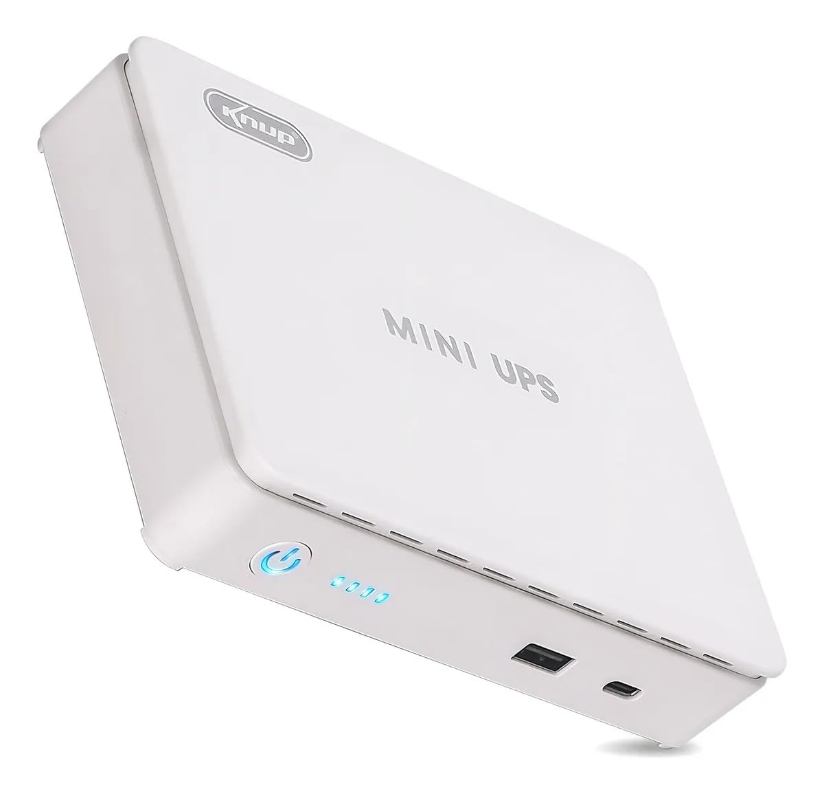 Mini Nobreak UPS 35W USB-C PoE Backup de Energia para Roteador Wi-Fi Câmeras IP Bivolt