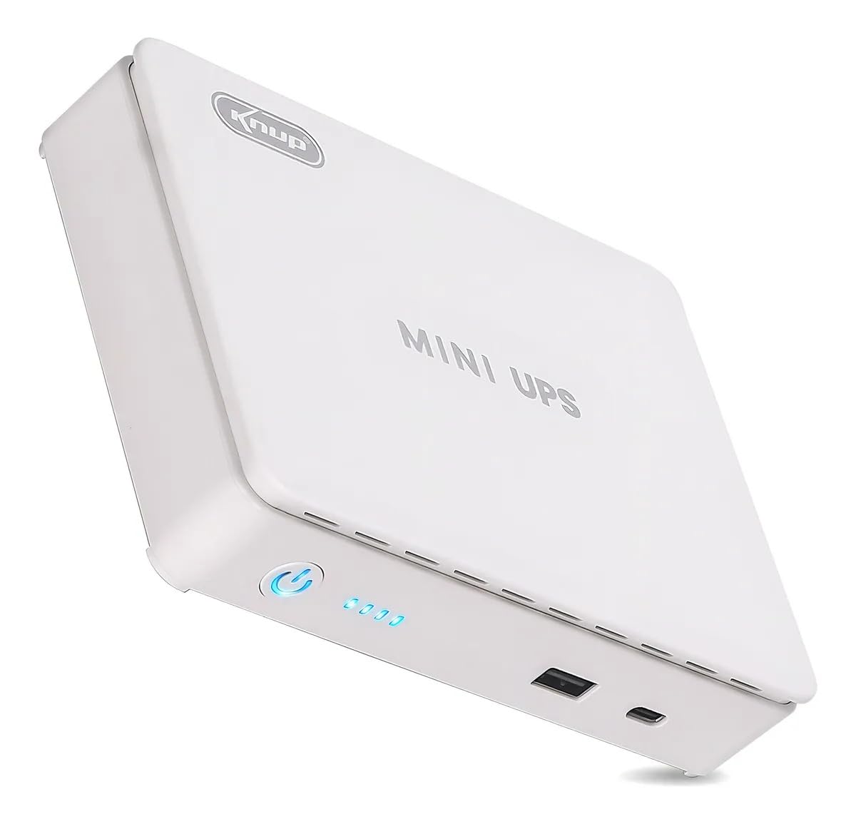 Mini Nobreak UPS 35W USB Type-C Poe Bivolt 100/240V Backup de Energia para Roteador Wi-Fi Câmeras