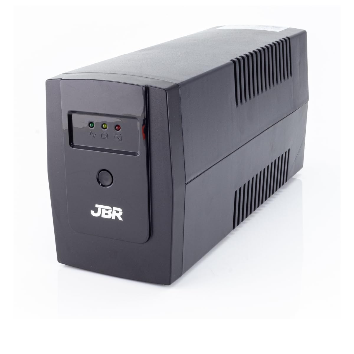 Nobreak JBR Guard 600VA entrada e saída 110v Preto | 360W, 6 Níveis de Proteção, Baterias Internas, DC Start e Estabilizador para Computador, Roteador, Modem, Câmeras e Telecom