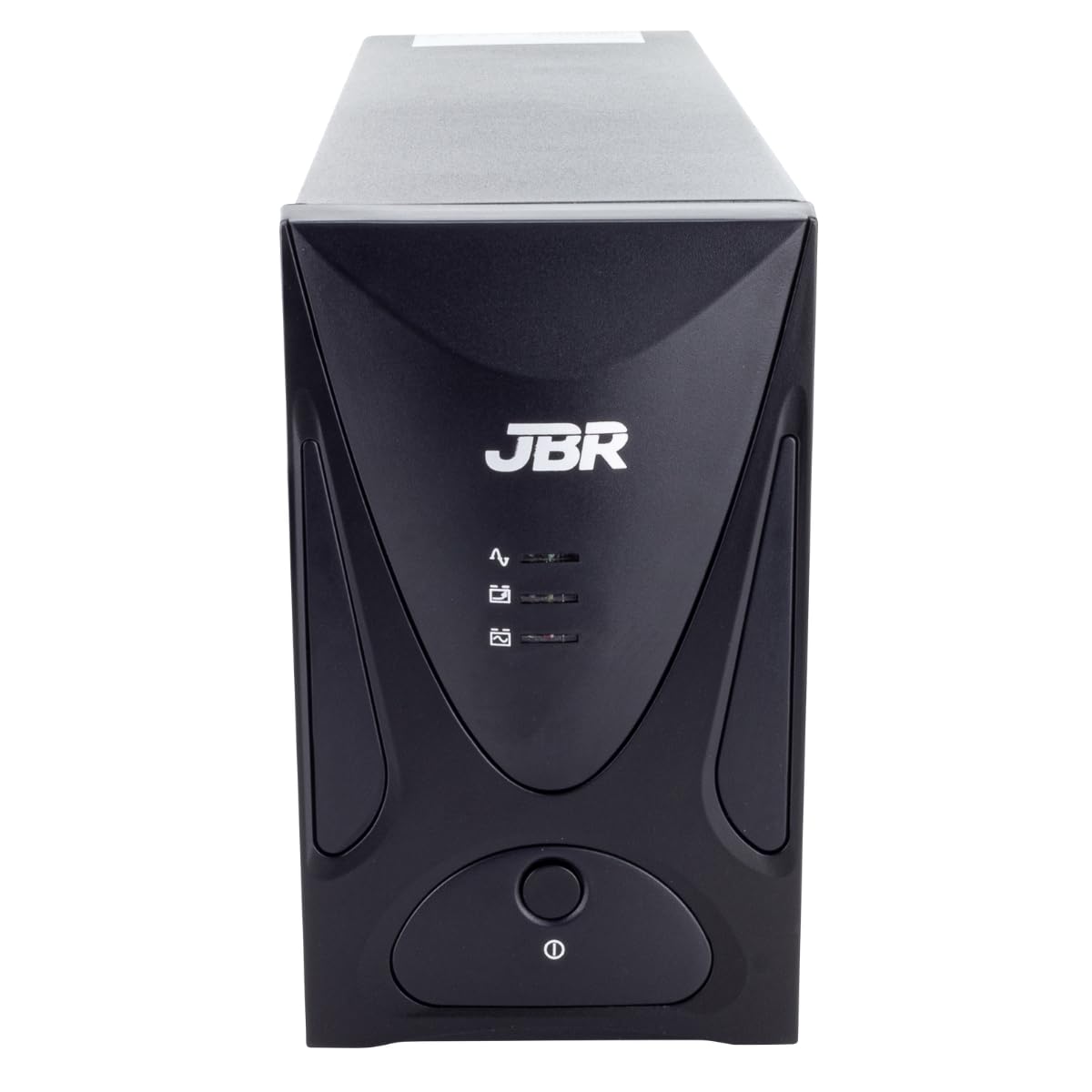 Nobreak JBR Guard 600VA entrada e saída 110v Preto（6 tomadas） | 300W, 6 Níveis de Proteção, Baterias Internas, DC Start e Estabilizador para Computador, Roteador, Modem, Câmeras e Telecom