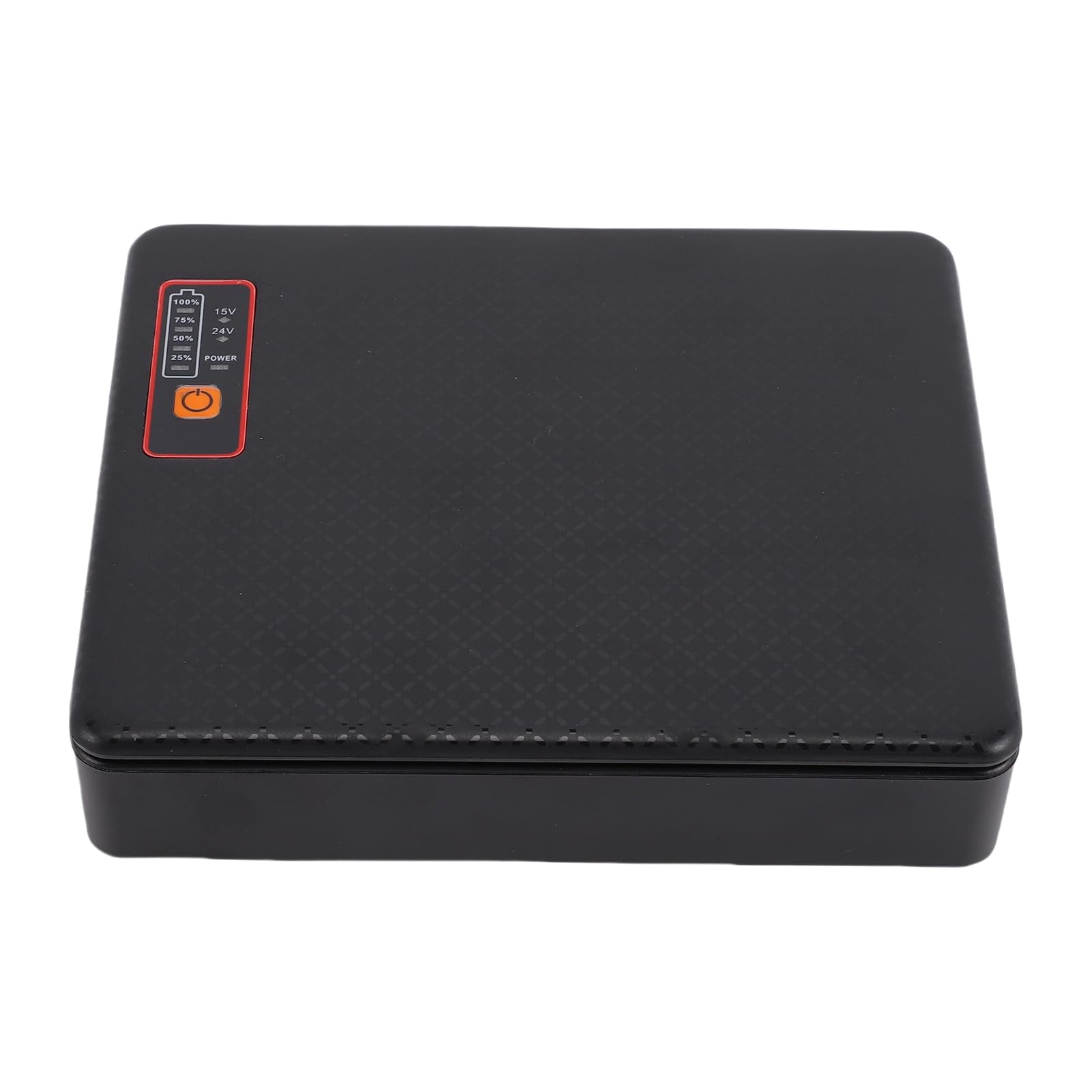 Estink Mini UPS, ABS Mini DC UPS 16000mAh 18W Bateria de Backup Com USB Tipo C e Saída POE, Backup Multitensão para Roteador Modem Câmera Home Office Network Use (Plugue dos EUA)