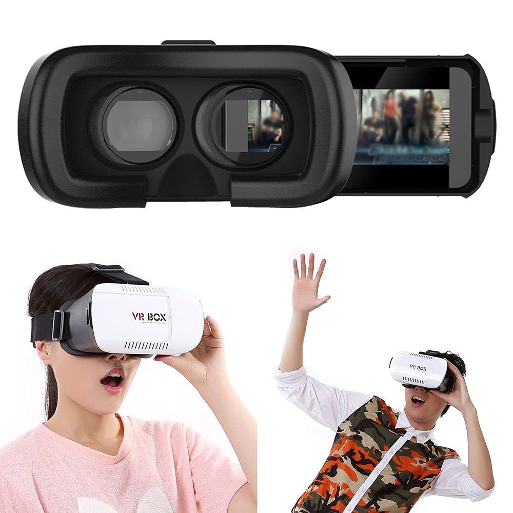 Oculos de Realidade Virtual 3D Vr Box + Controle Bluetooth