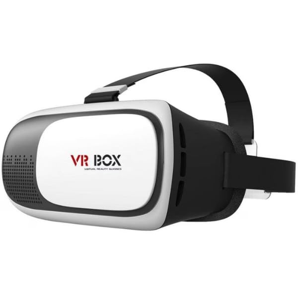 Óculos VR Box 2.0 Realidade Virtual 3D com Controle Bluetooth – Compatível Android e iOS, Ajustável e Confortável, Imersão Total