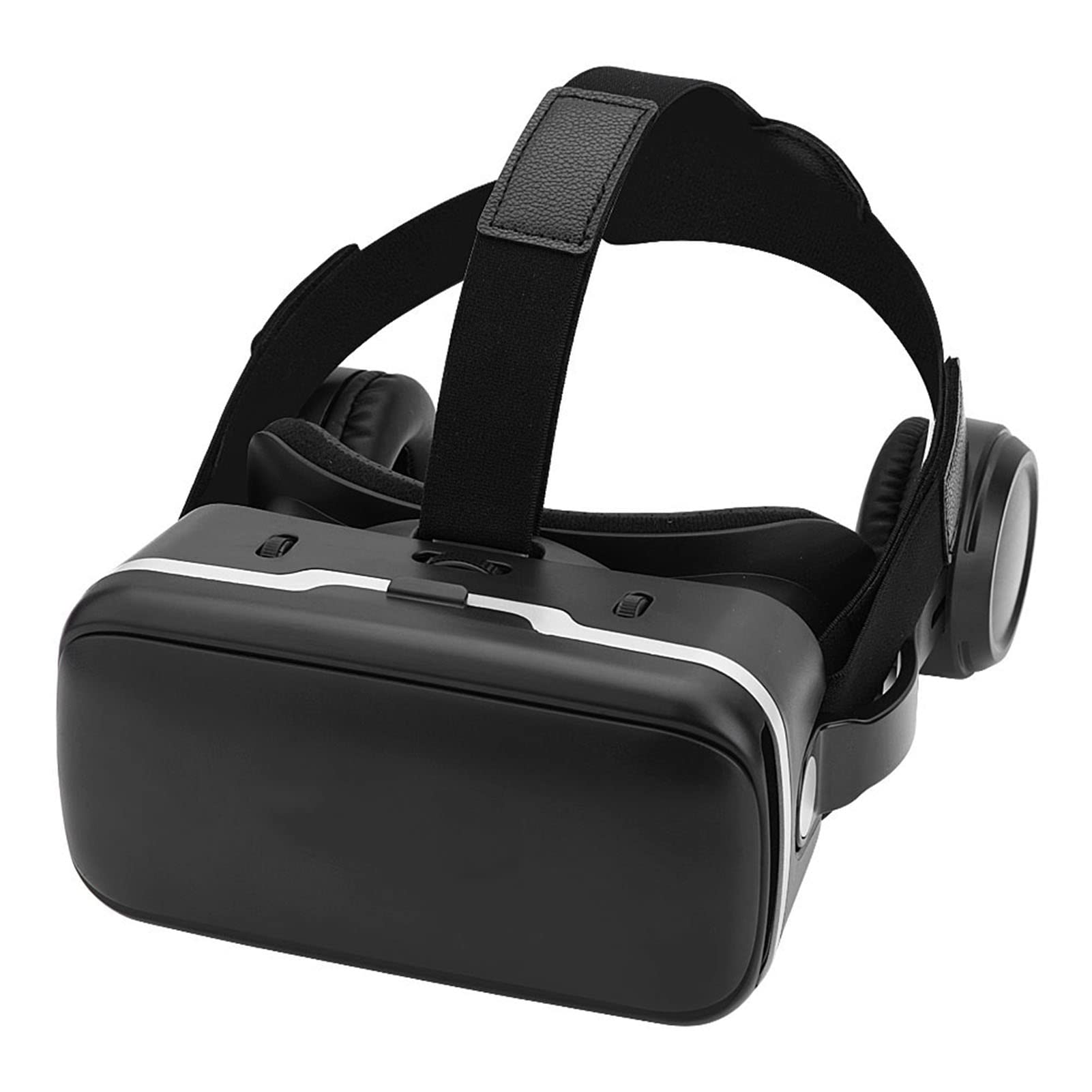 Zopsc Óculos VR, óculos VR 3D para Smartphones, Fone de Ouvido de Realidade Virtual Com Fone de Ouvido para Telefones IOS de 3,5 "6.0", de para Viagens Em Jogos Domésticos