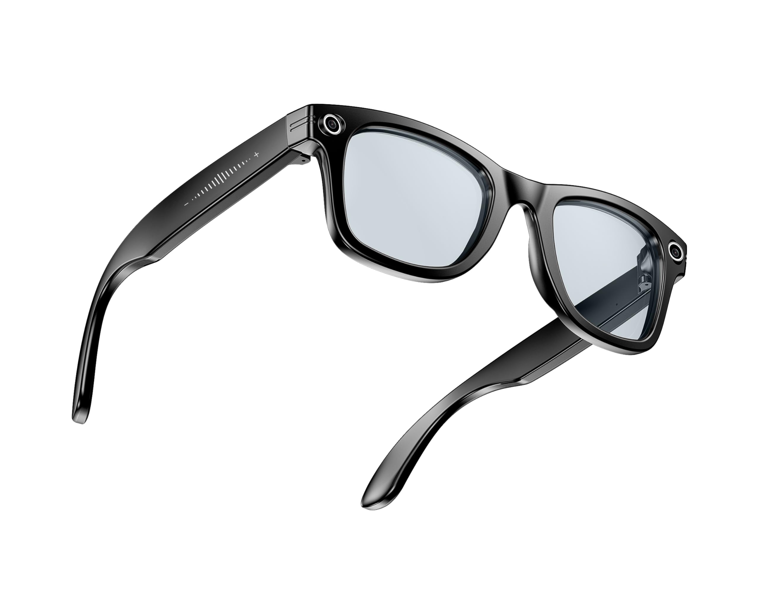 Óculos inteligentes com IA, Bluetooth 5.3 e WiFi - Câmara HD 800W, reconhecimento por IA, IP65, 35g, controlo tátil | Lentes inteligentes Bluetooth para fotografia e assistente de voz