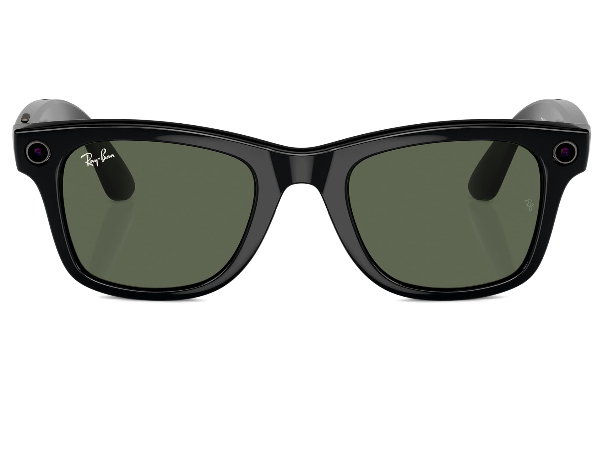 Ray-Ban Meta Wayfarer RW4006 Óculos Inteligentes, Preto Brilhante, Lente Transparente, Câmera 12 MP, 32 GB, Wi-Fi 6