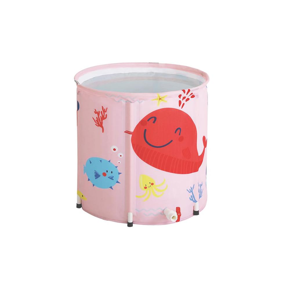Baby Pil Banheira Ofuro Infantil Rosa 60x60x60cm