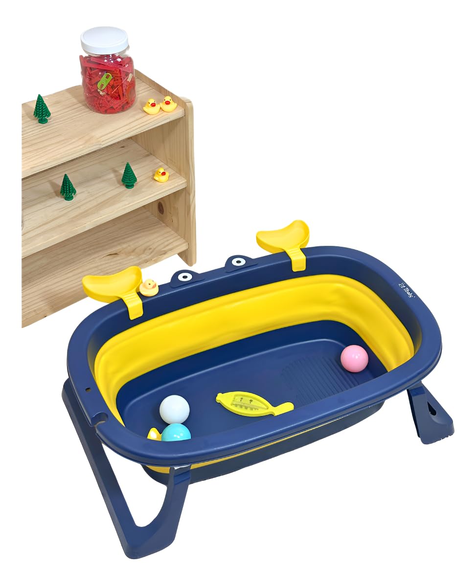 Banheira De Bebê Dobrável Retrátil Infantil Ofurô Vitoriana