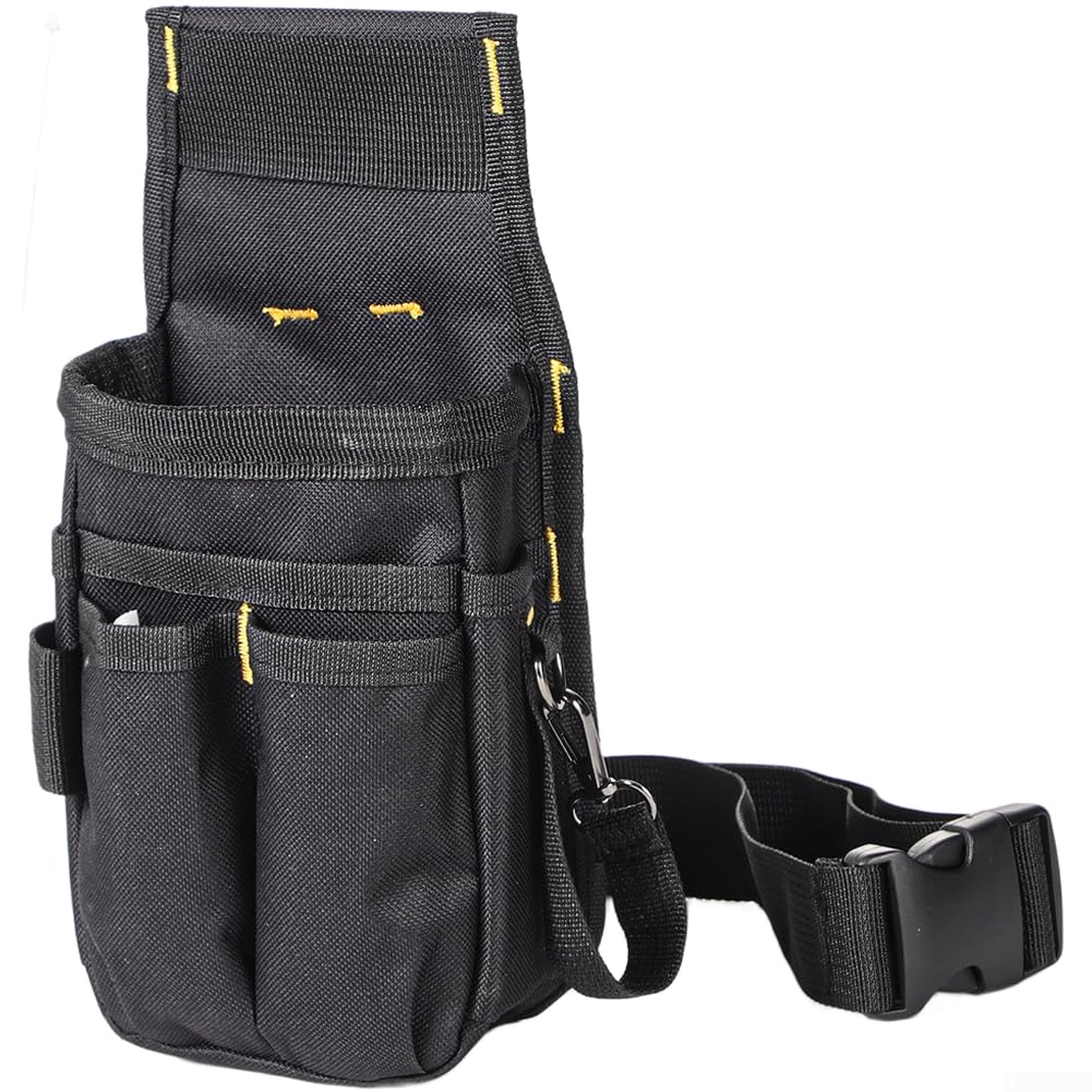 Bolsa de Cintura Canvas 27cm Multi-bolsos Ajustável(Small Trumpet) | Compartimentos organizados, durante acesso durante rápido, cinto ajustável, tecido canvas durante denso, uso profissional