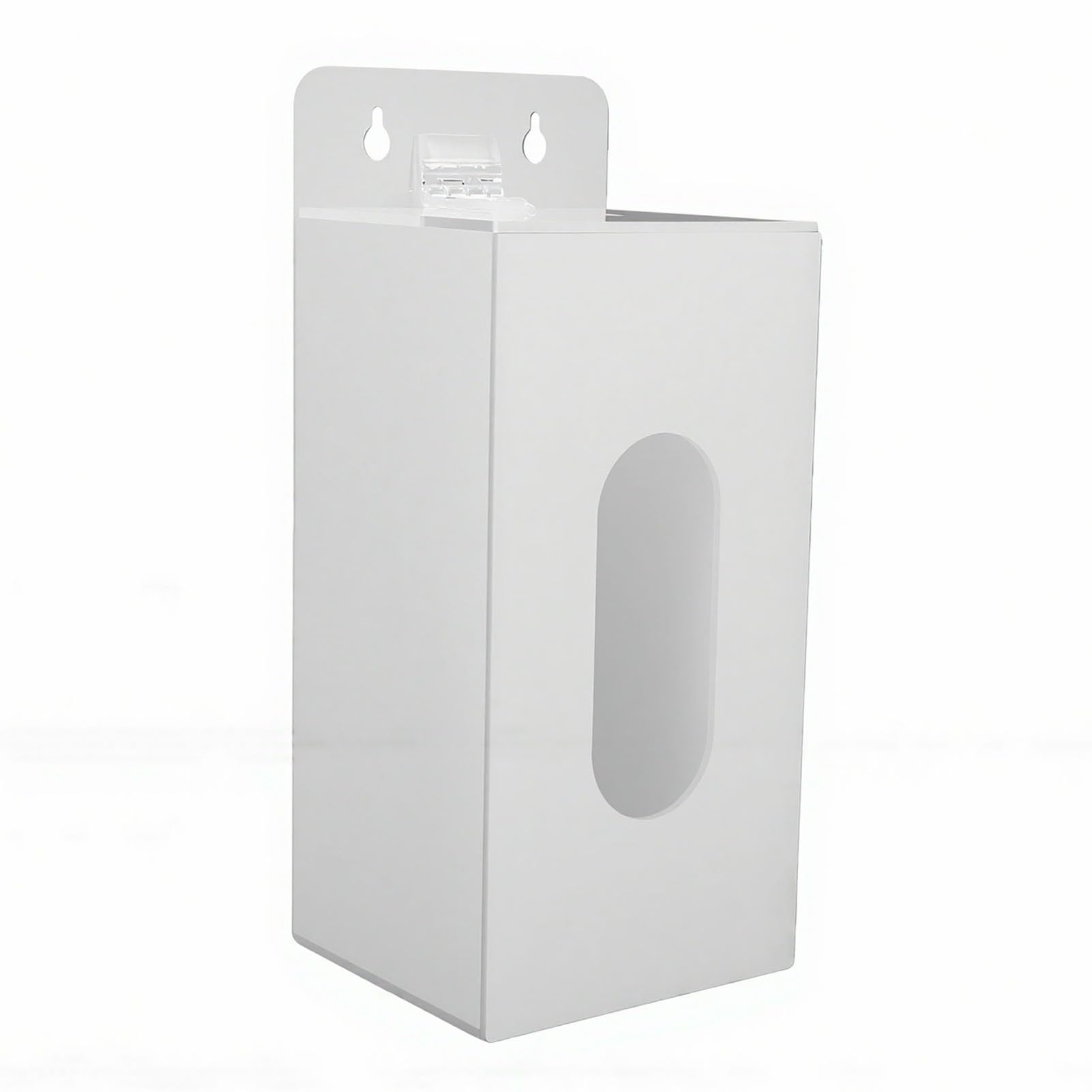 Dispensador e Porta-luvas, Suporte de Parede Acrílico Universal para Armazenamento de Toalhas de , Recipiente Organizador de Rack, Ideal para Capas de Barba, Capas de Sapatos, Cozinha, (1