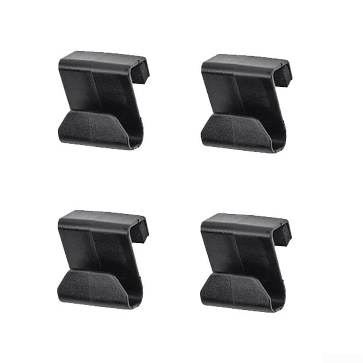 Gancho Porta-Luvas Carro 4Pcs ABS Organizador(Black) | 4 peças, material ABS , instalação rápida, organiza bolsas e , mantém carro limpo