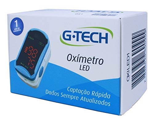 Oxímetro De Pulso Portátil G-tech Modelo Led Digital