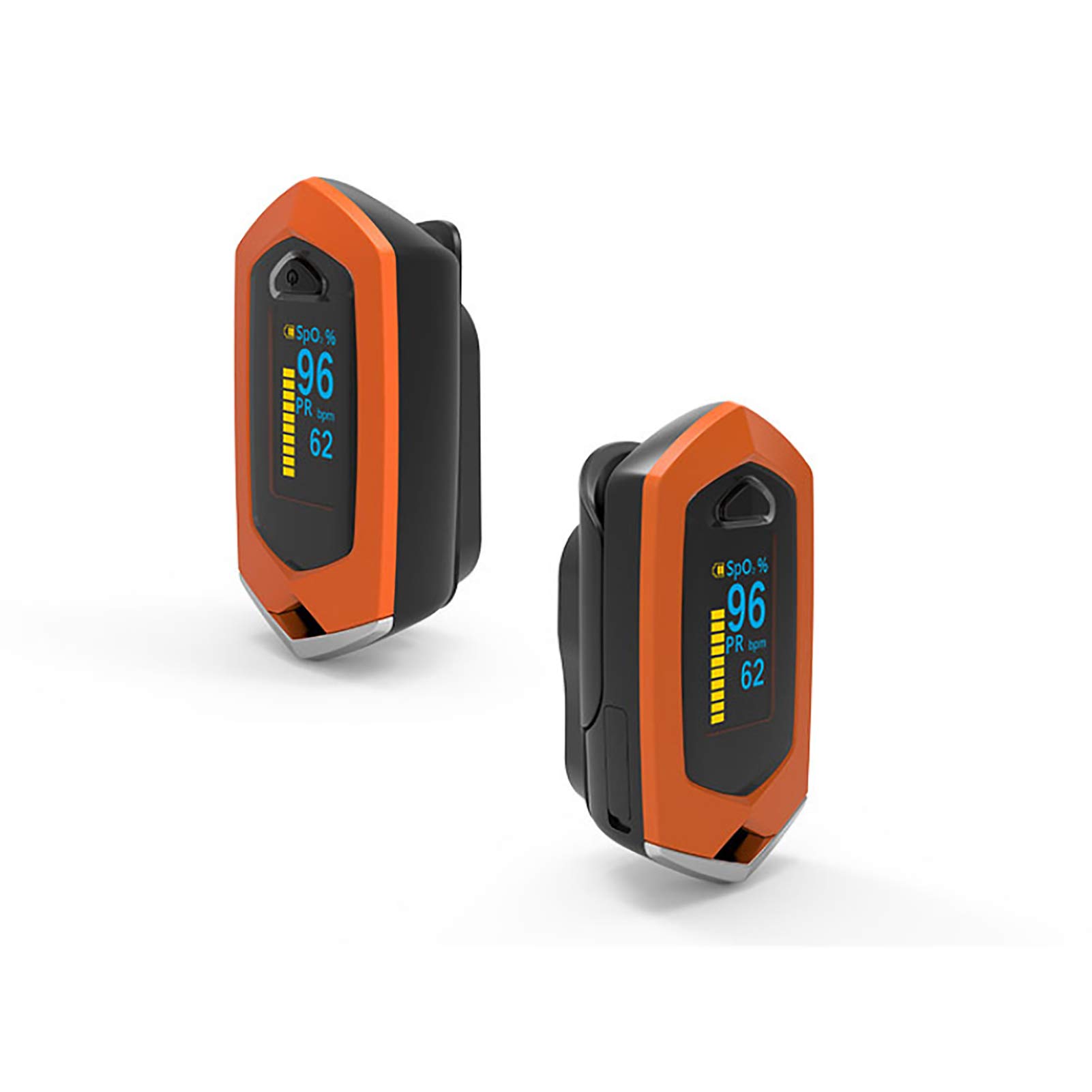 Oxímetro doméstico, oxímetro de clipe de dedo portátil, suporte de oxímetro de exibição digital recarregável