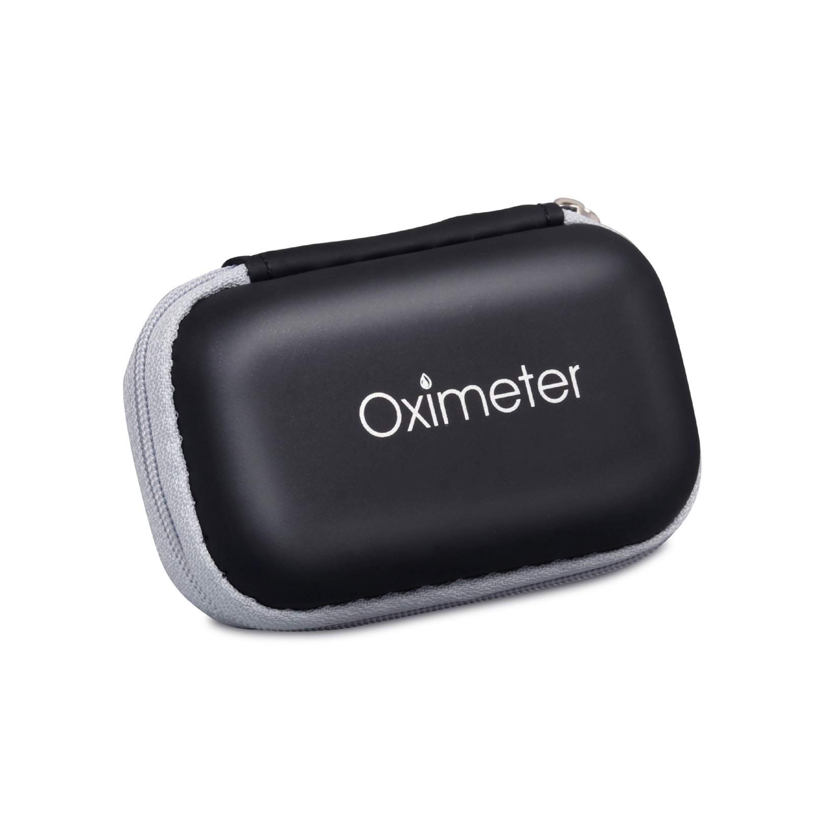 Esto de armazenamento para oxímetro de ponta dos dedos Esto de viagem para oxímetro de pulso à prova de choque e à prova d'água Caixa de armazenamento EVA para monitor de saturação de sangue