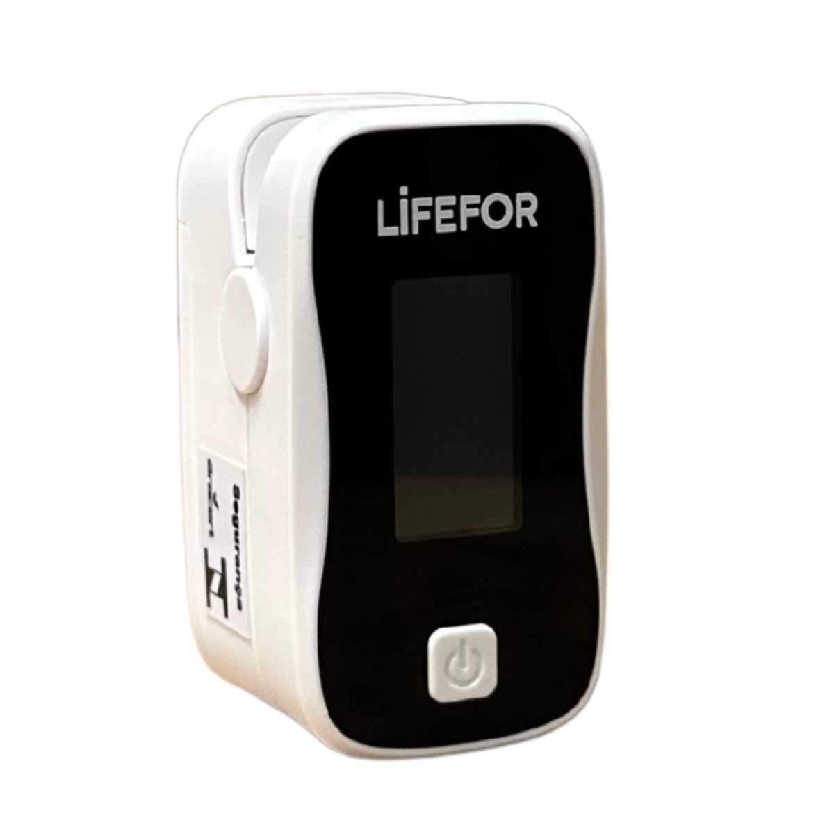 Oxímetro de Dedo LifeFor YM212 Digital Branco com Tela TFT Colorida