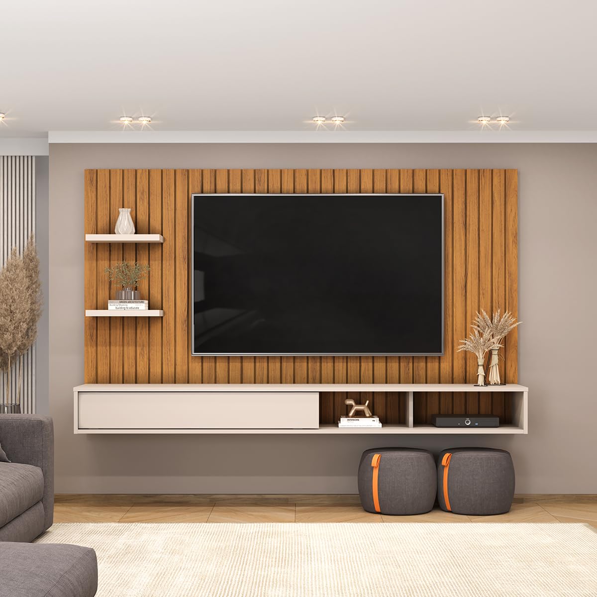 DJ MOVEIS Painel para TV até 60" DJ Móveis Friz