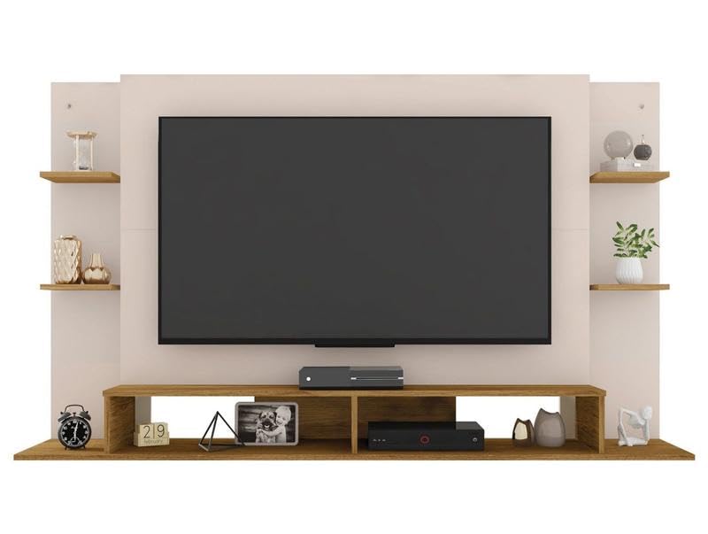 Painel para TV até 55" Caemmun Domínio 4 Prateleiras
