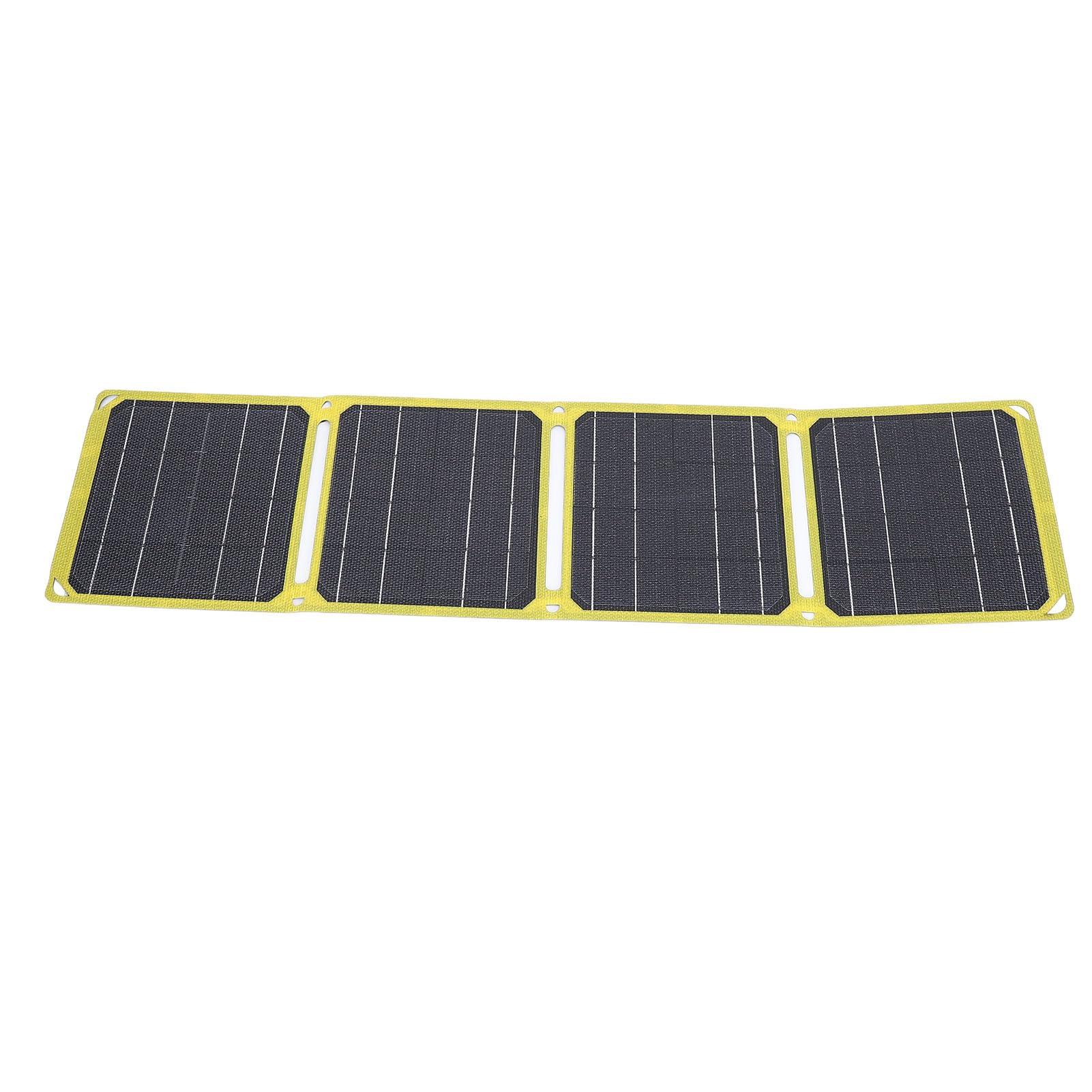 Aramox Painel Solar Dobrável de 40 W, Painel de Carregamento Solar Portátil de Silício Monocristalino ETFE Com Saída USB Dupla Tipo C DC, para Acampamento Ao Ar Livre, Caminhadas, Viagens