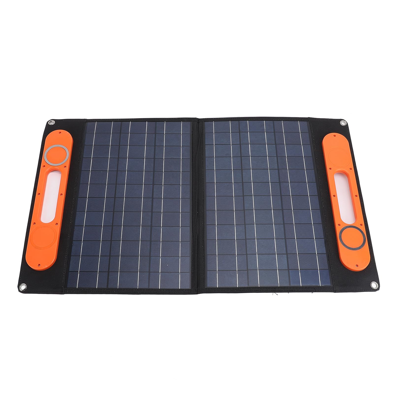 OPPWONG Painel Solar Portátil 18V 100W, Módulo Solar Revestido Com ETFE de Silício Monocristalino, Módulo Dobrável Com Bolso de Armazenamento e à Prova de Poeira de água, Ideal para Viagens de Barco