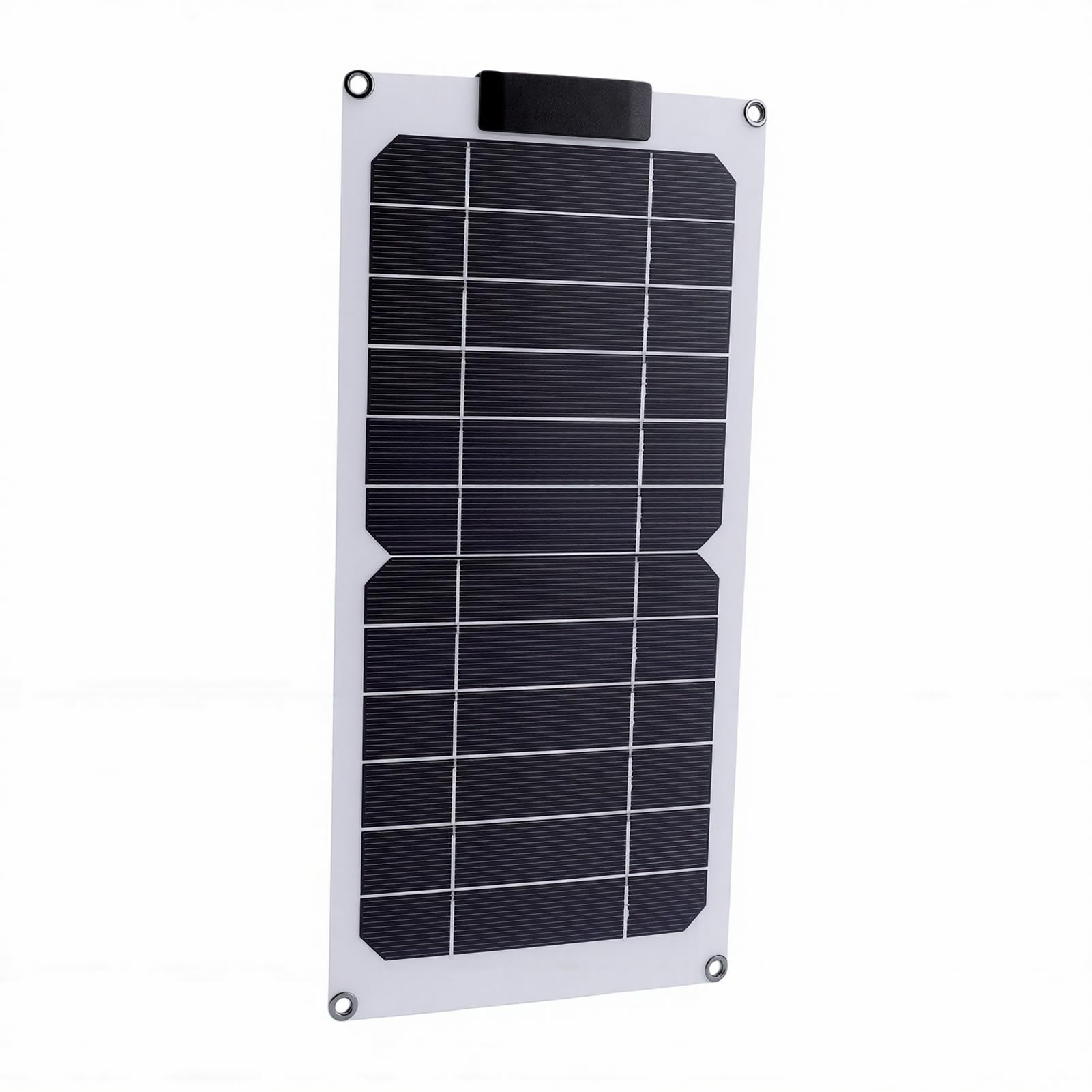Thonlai Carregador de Painel Solar Portátil Monocristalino de 20 W para Acampamento e Uso de Emergência, Leve e à Prova D'água