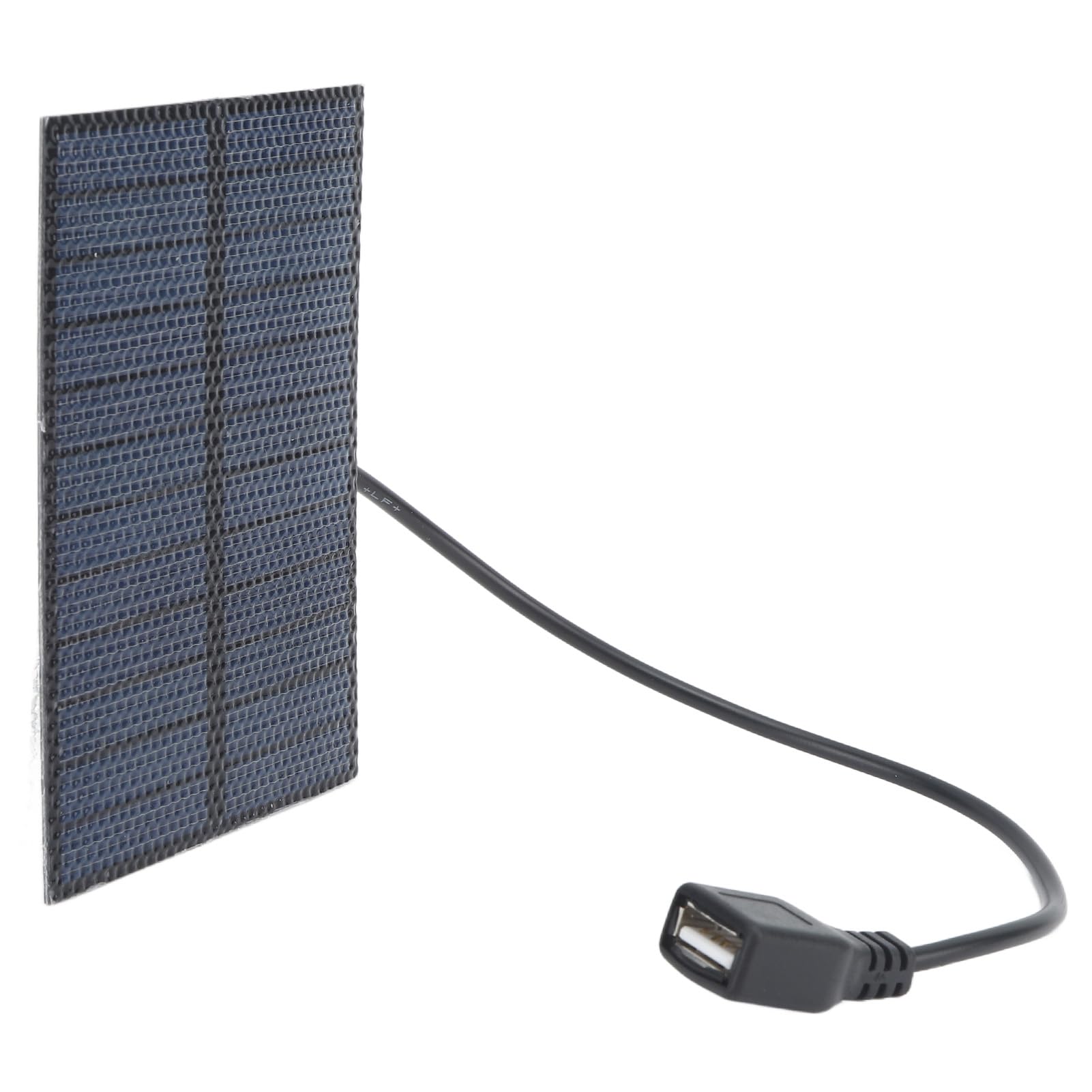 Hyuduo Painel Solar Portátil de Polissilício Painel Solar Fotovoltaico 3W 5V Carregamento USB para Smartphone e Pequenos Ventiladores Backup Compacto Ao Ar Livre para Caminhadas, Acampamento, Pesca