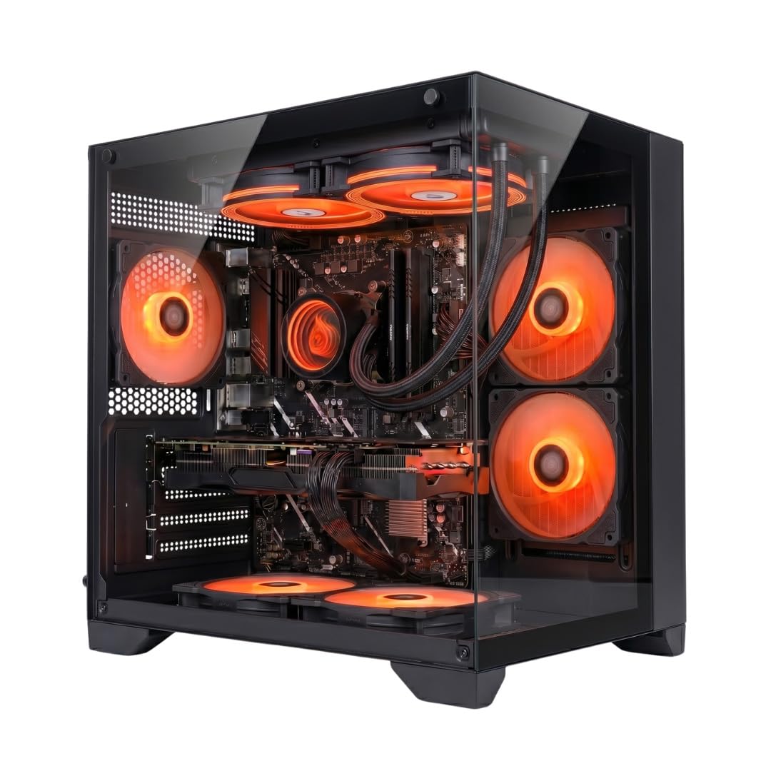 PC Gamer EPIC by BluePC - Intel Core Ultra 5 245KF, Geforce RTX 5060 8GB, 16GB DDR5, SSD 1TB M.2 NVMe, 600W 80 Plus, Preto, 5 fans RGB - PGBP-EPI1298