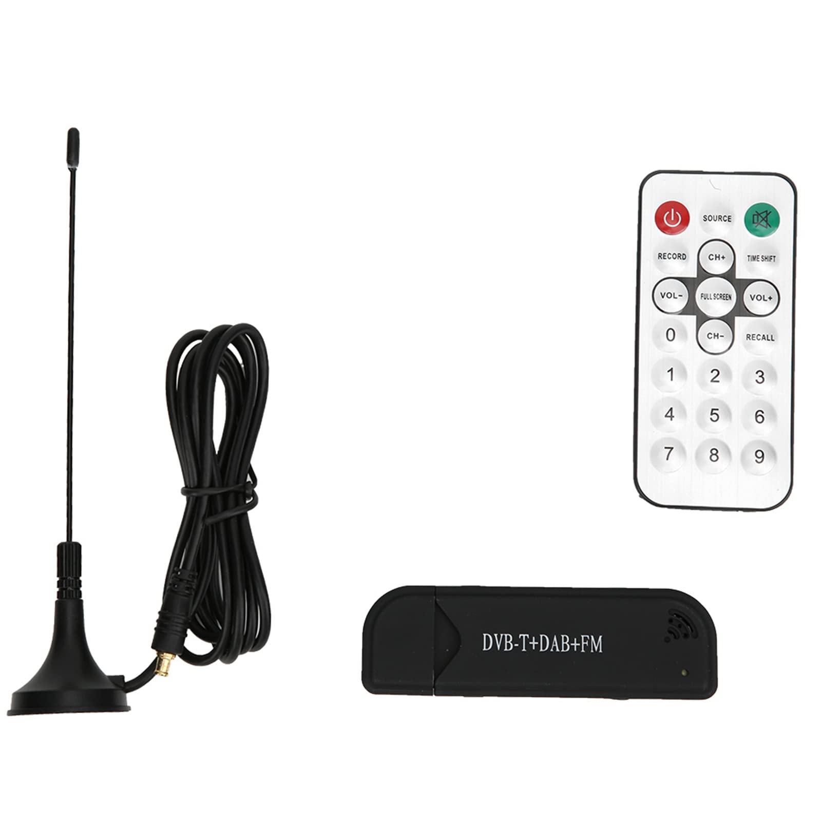 plplaaoo RTL2832U USB DVB-T FM SDR Dongle Sintonizador TV Digital Receptor Vara