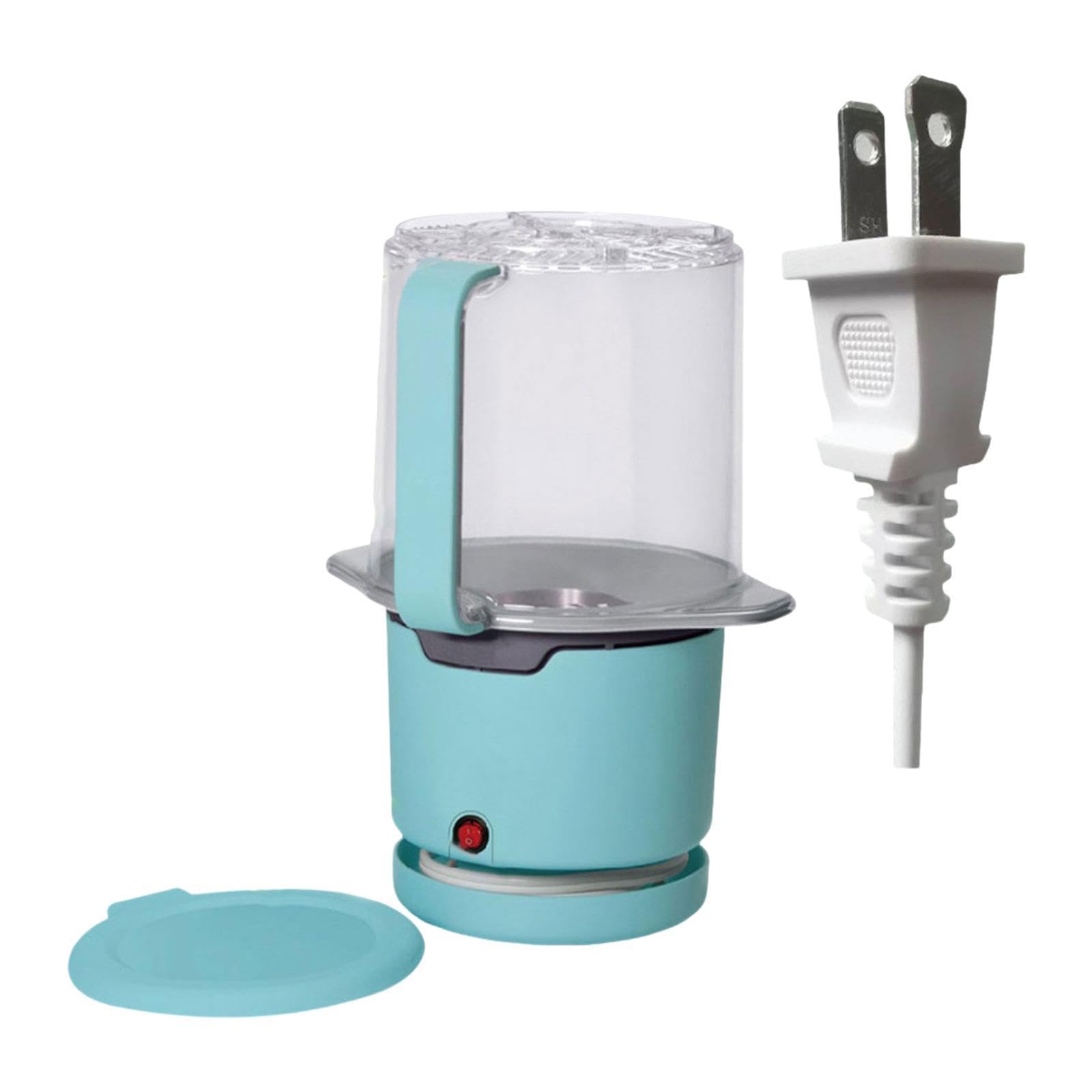 Máquina de pipoca de ar quente automática mini 900W portátil caseira fácil de limpar panela antiaderente pipoqueira para crianças adultos casa