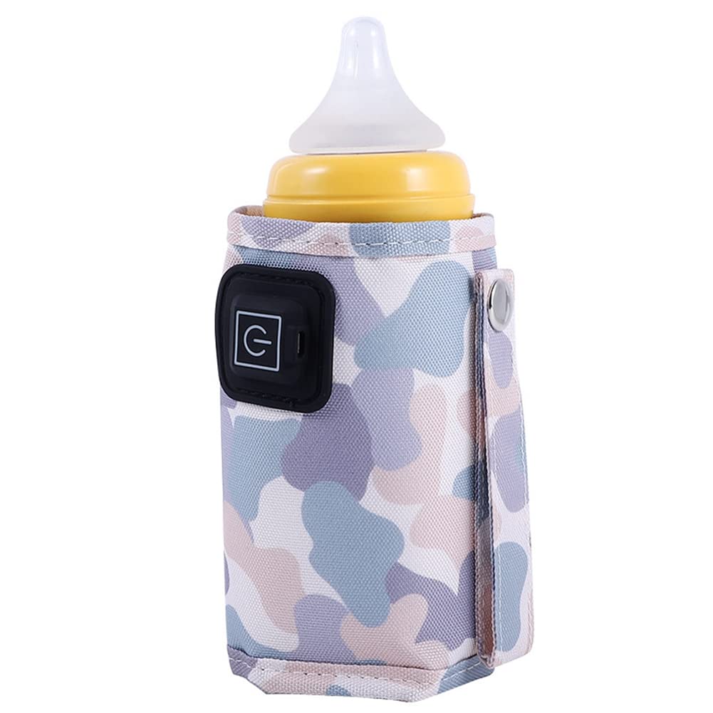 Aquecedor de água de leite universal USB para carrinho de bebê, bolsa isolada, portátil, aquecedor de mamadeira