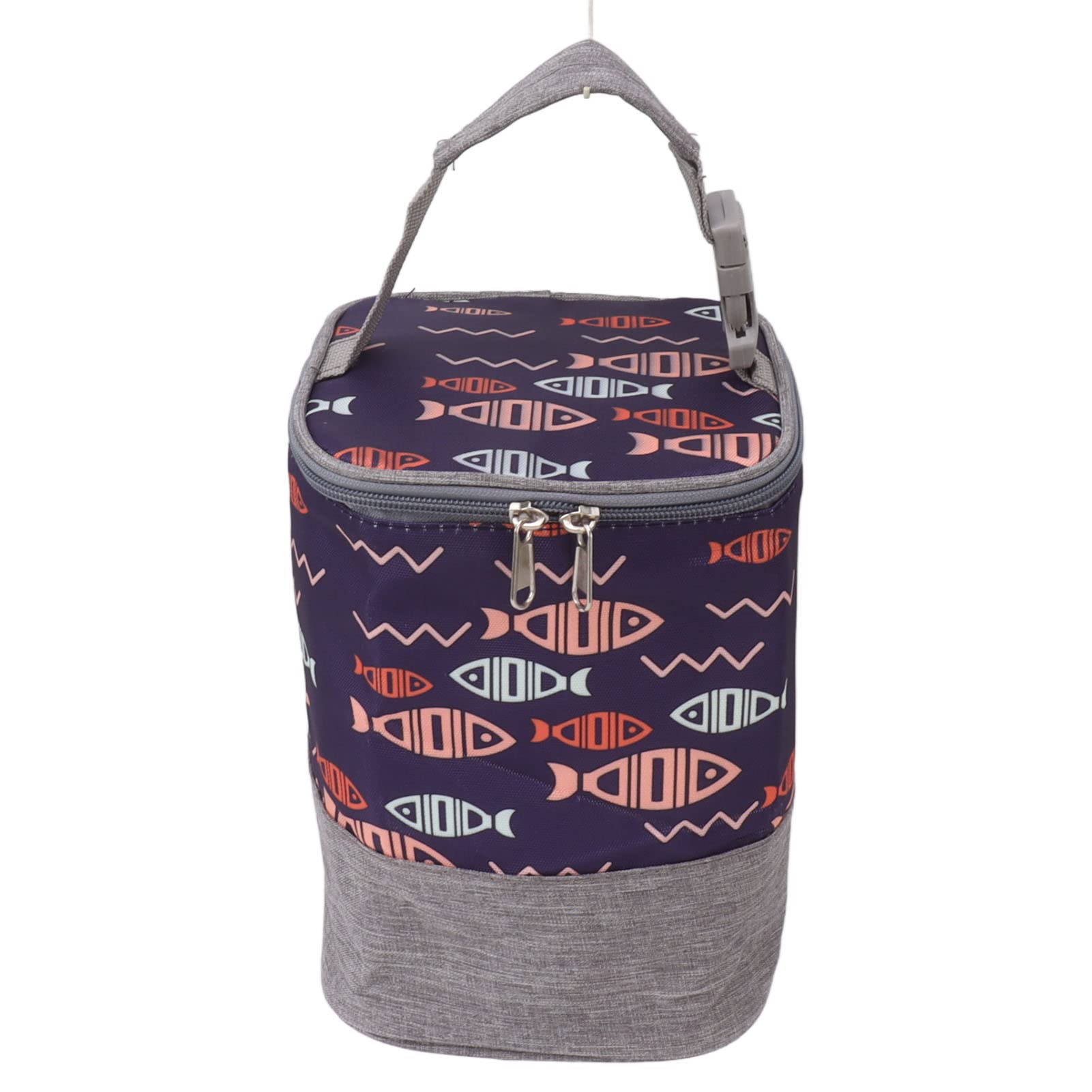 GLOGLOW Bolsa Térmica para Viagem Com Tecido Oxford Isolado para Mamadeira Bolsa 3L de Grande Capacidade Portátil Aquecedor de Leite Materno Porta Refrigerador para Pais que Amamentam Em Viagens de